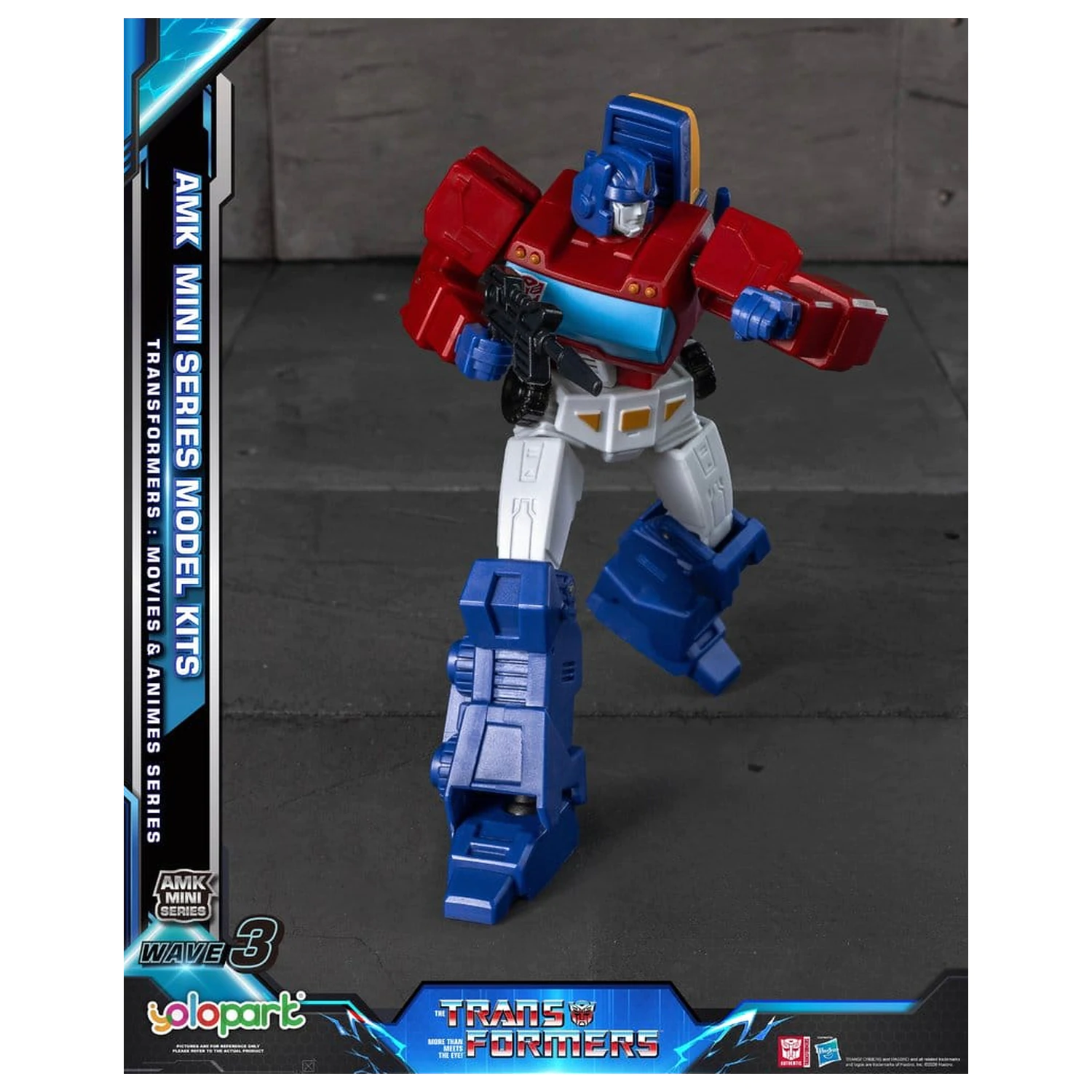 Transformers Generation One AMK Mini Series Plastic Model Kit Fala 3 Orion Pax IDW 11 cm zdjęcie produktu