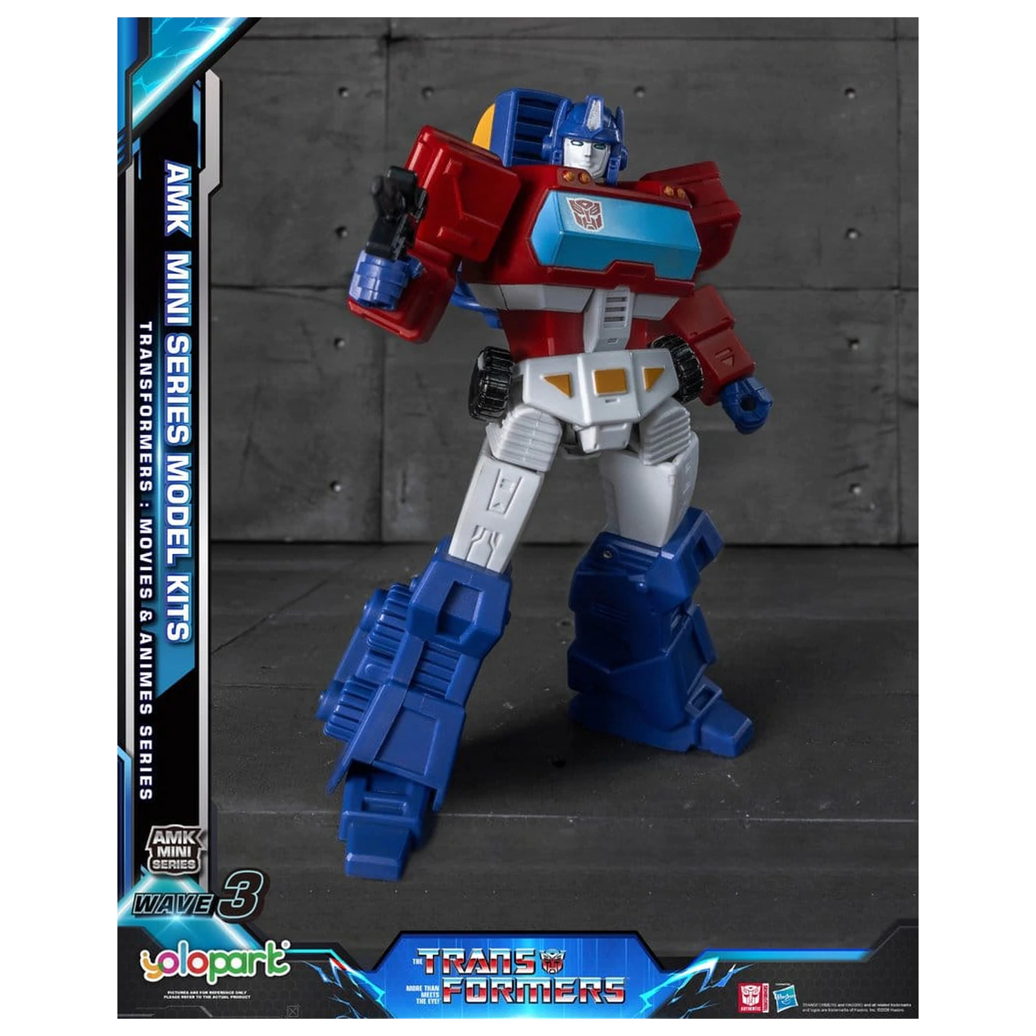 Transformers Generation One AMK Mini Series Plastic Model Kit Fala 3 Orion Pax IDW 11 cm zdjęcie produktu