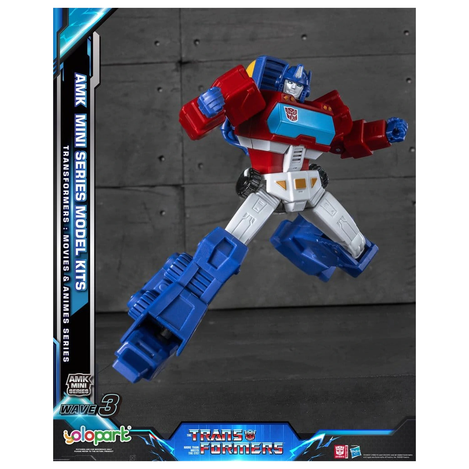 Transformers Generation One AMK Mini Series Plastic Model Kit Fala 3 Orion Pax IDW 11 cm zdjęcie produktu