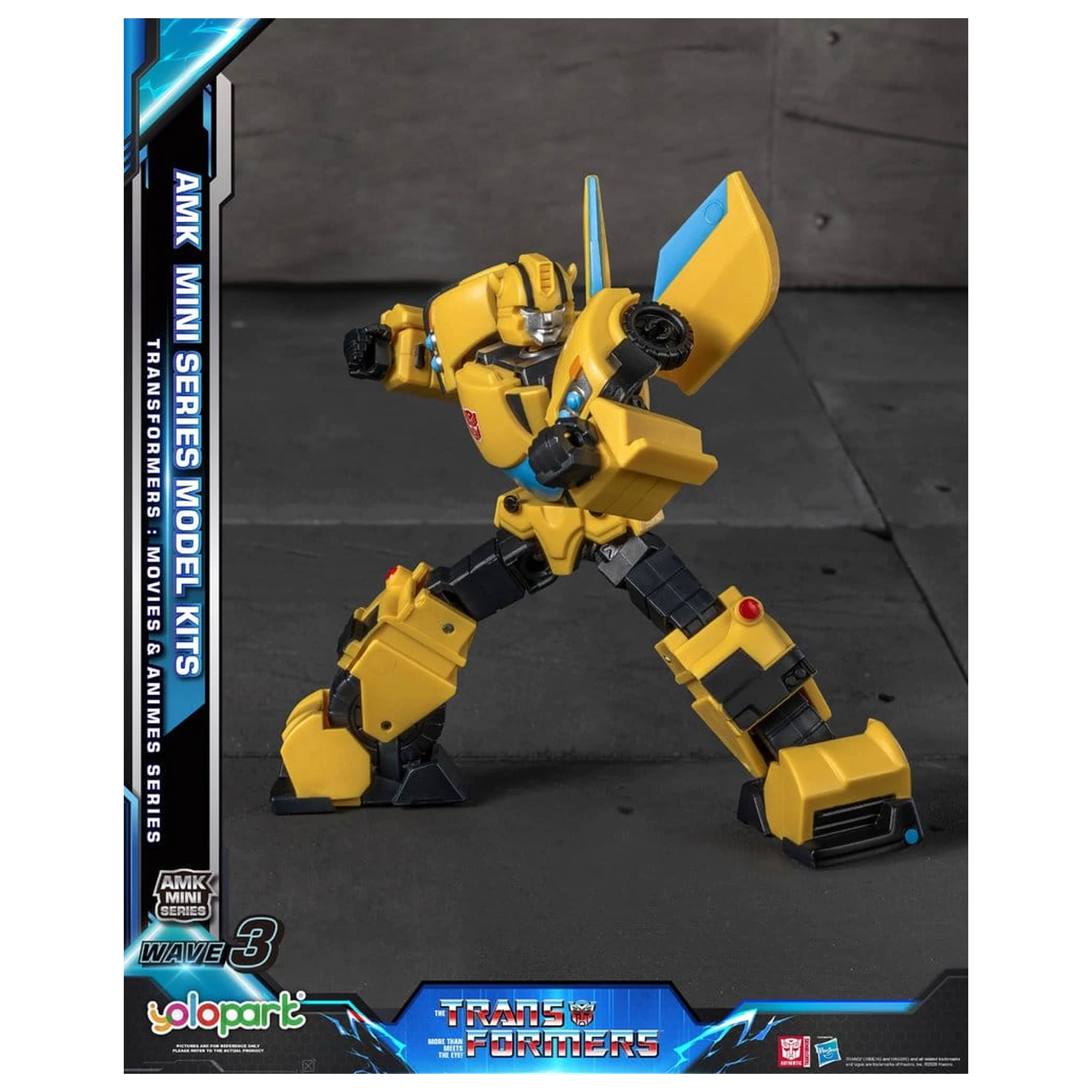 Transformers Generation One AMK Mini Series Plastic Model Kit Fala 3 Bumblebee IDW 11 cm zdjęcie produktu