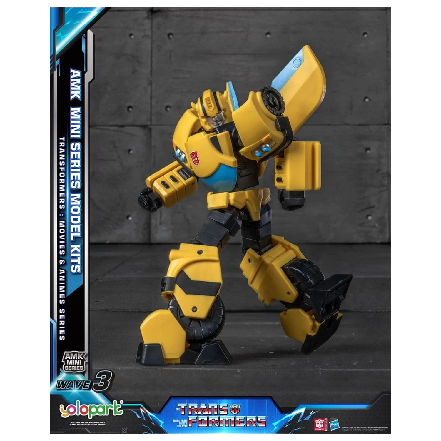 Transformers Generation One AMK Mini Series Plastic Model Kit Fala 3 Bumblebee IDW 11 cm zdjęcie produktu
