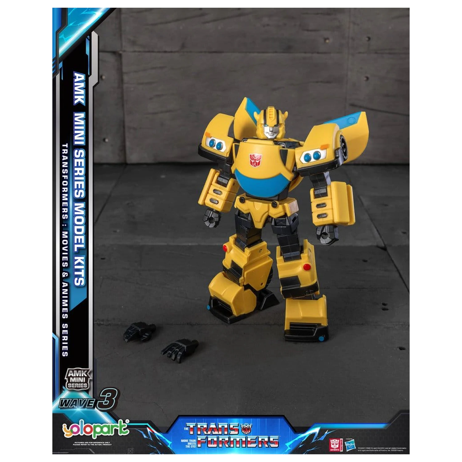 Transformers Generation One AMK Mini Series Plastic Model Kit Fala 3 Bumblebee IDW 11 cm zdjęcie produktu