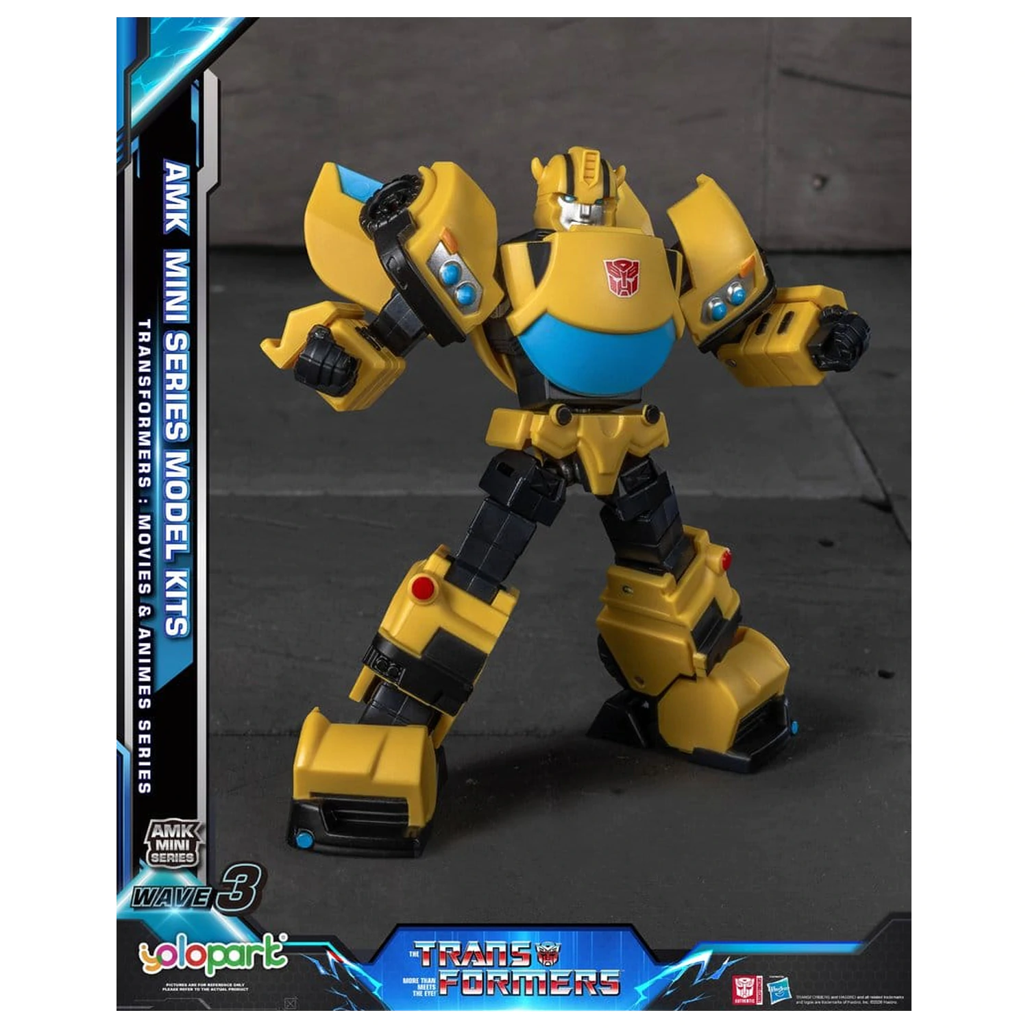 Transformers Generation One AMK Mini Series Plastic Model Kit Fala 3 Bumblebee IDW 11 cm zdjęcie produktu