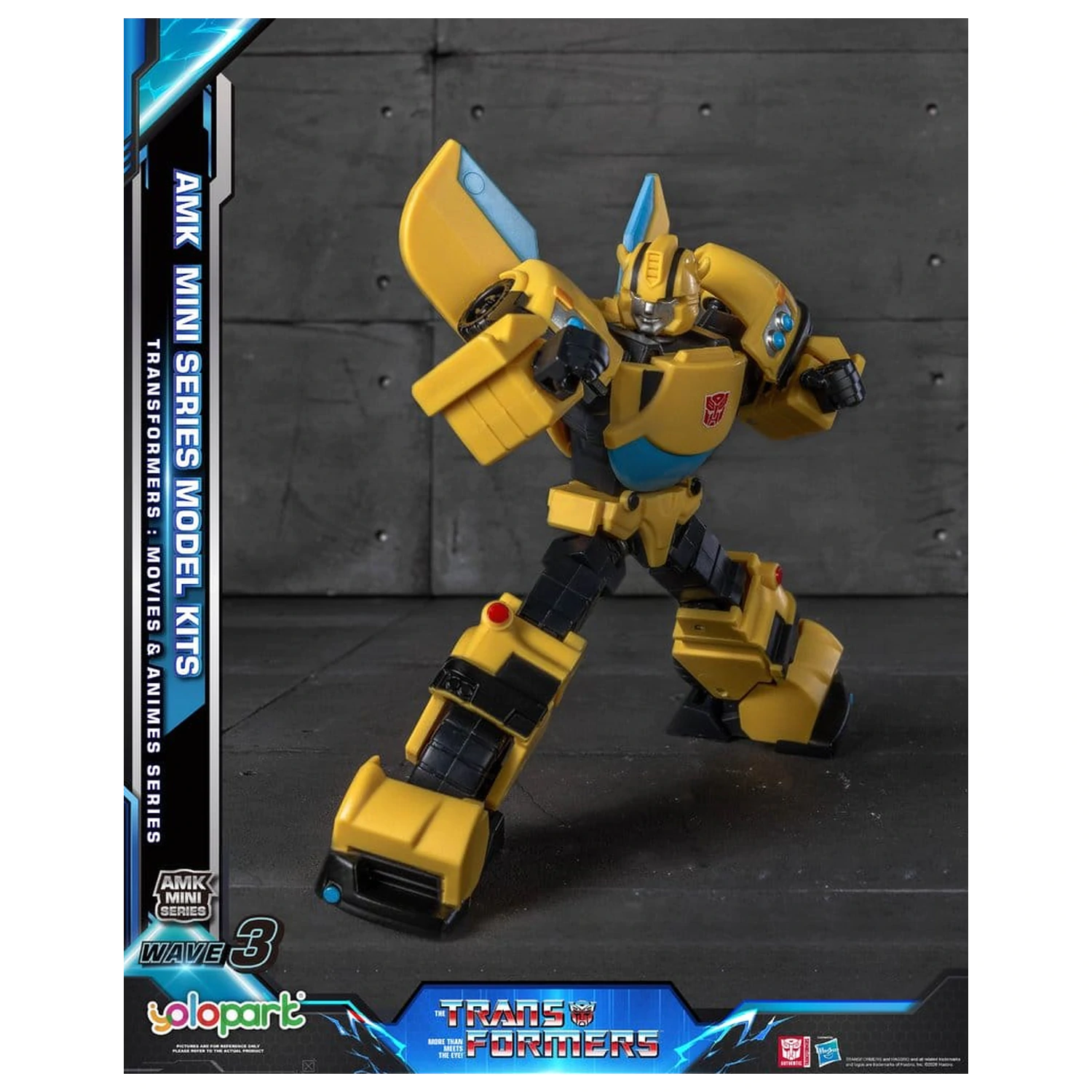 Transformers Generation One AMK Mini Series Plastic Model Kit Fala 3 Bumblebee IDW 11 cm zdjęcie produktu