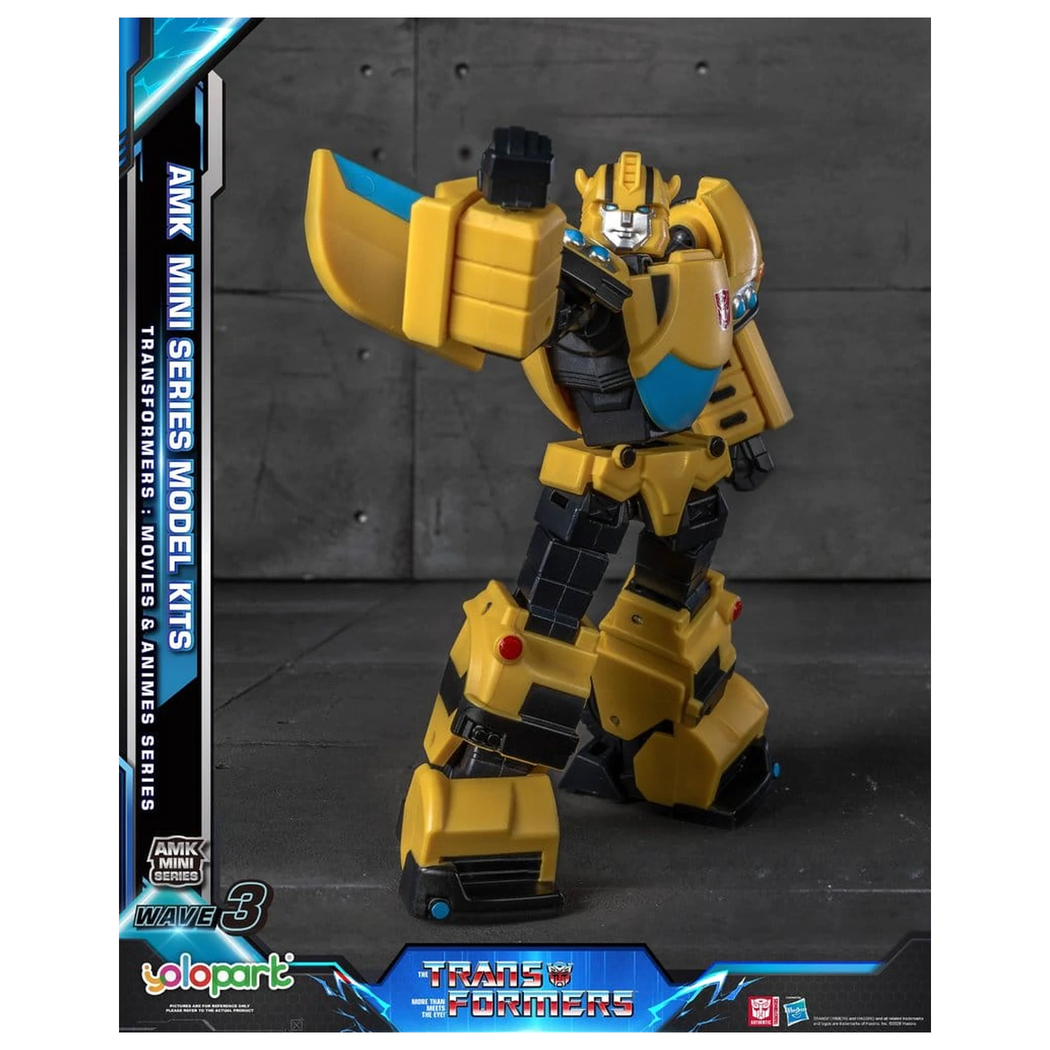 Transformers Generation One AMK Mini Series Plastic Model Kit Fala 3 Bumblebee IDW 11 cm zdjęcie produktu