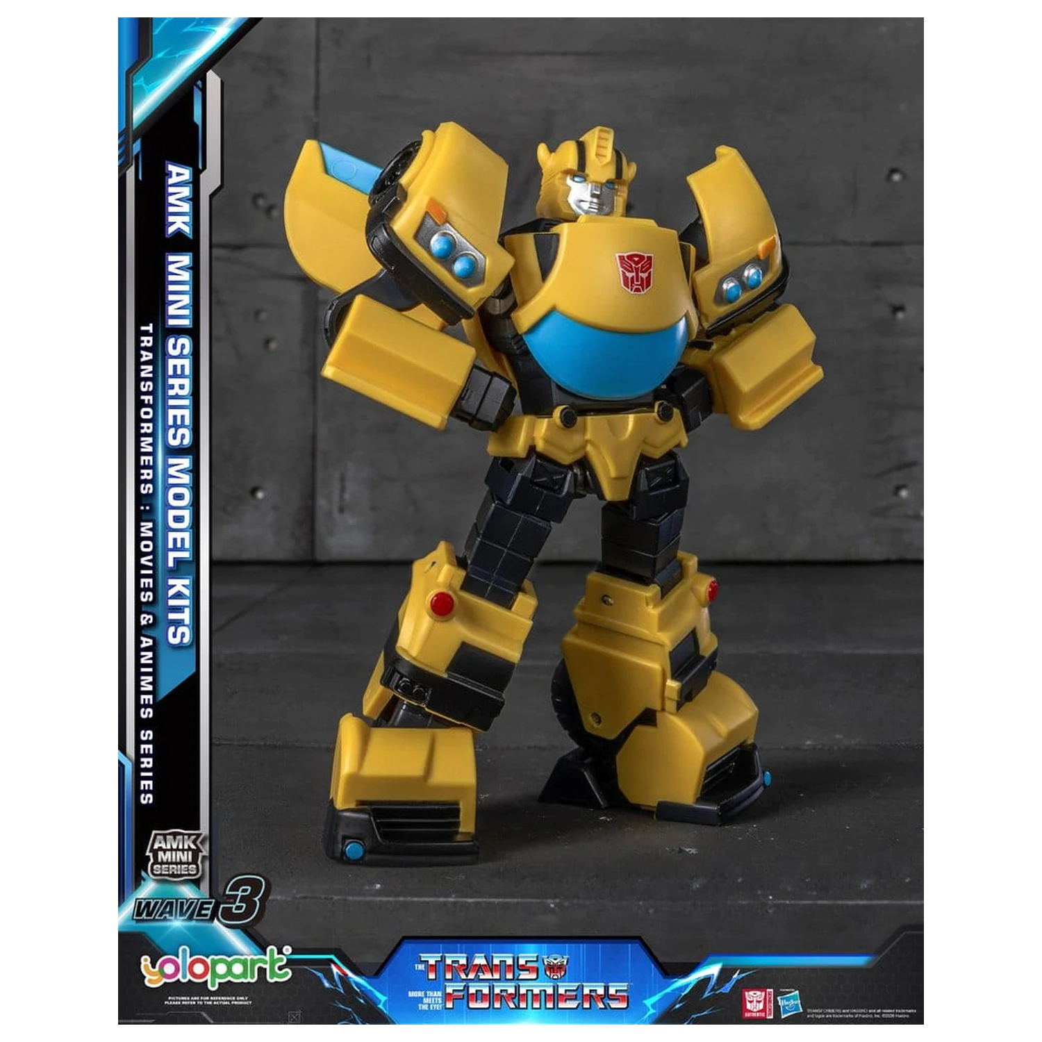 Transformers Generation One AMK Mini Series Plastic Model Kit Fala 3 Bumblebee IDW 11 cm zdjęcie produktu