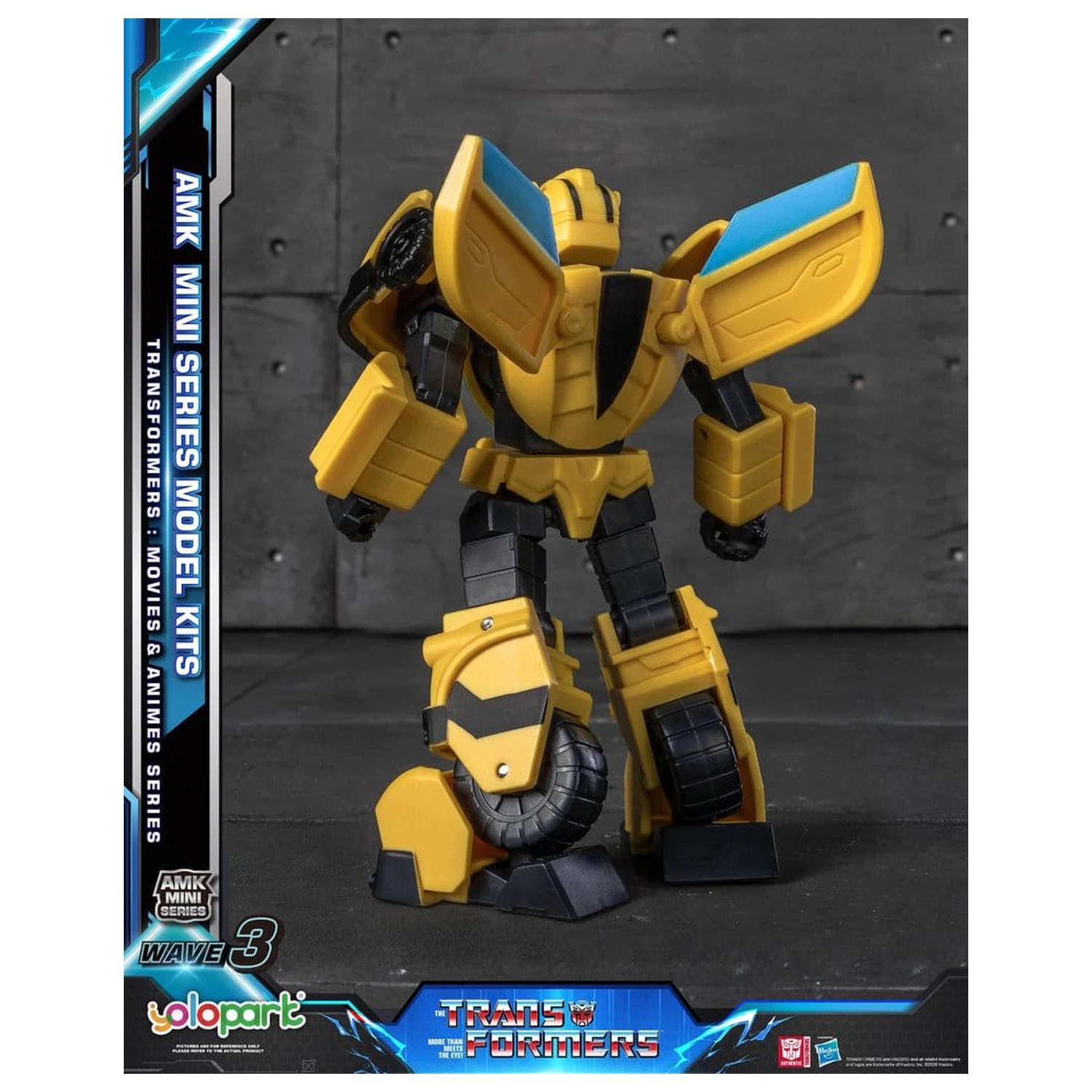 Transformers Generation One AMK Mini Series Plastic Model Kit Fala 3 Bumblebee IDW 11 cm zdjęcie produktu