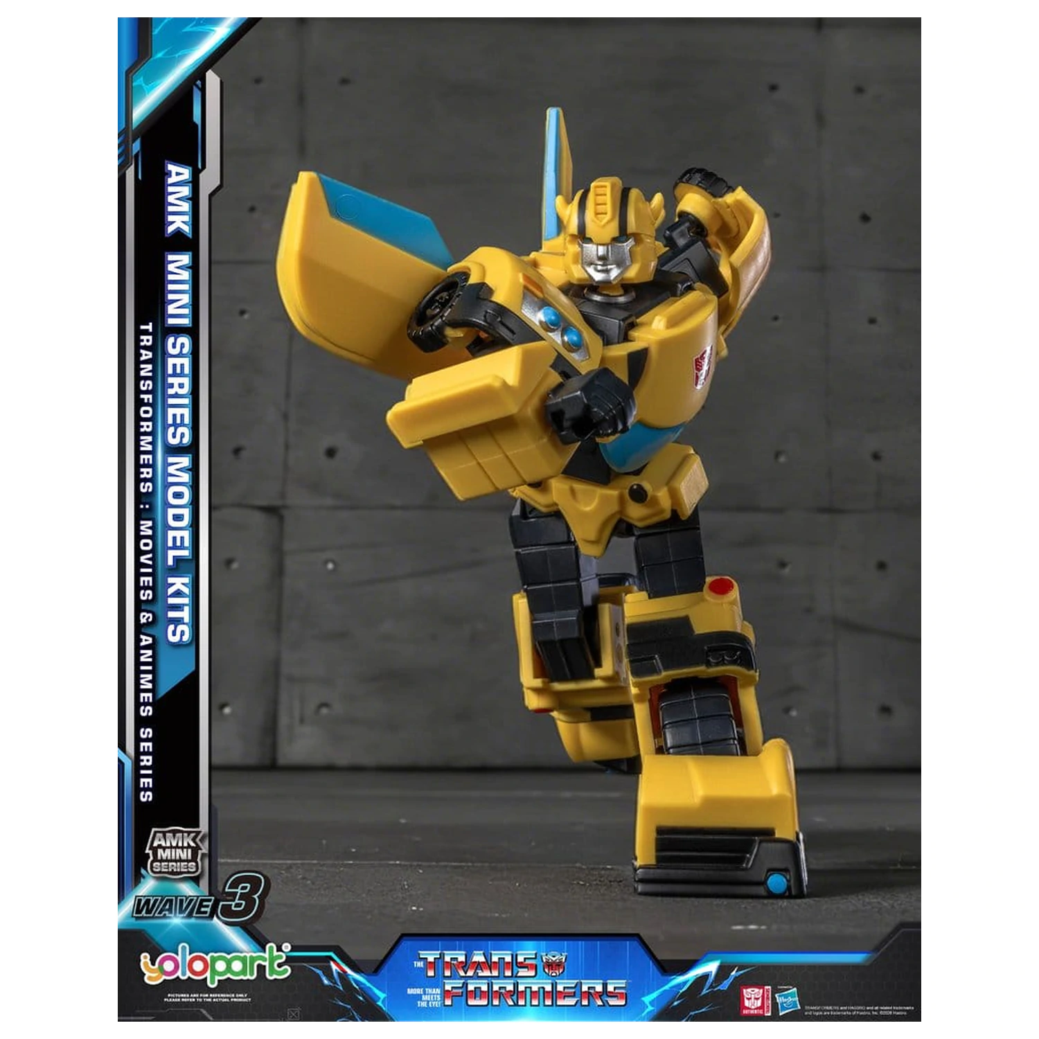 Transformers Generation One AMK Mini Series Plastic Model Kit Fala 3 Bumblebee IDW 11 cm zdjęcie produktu