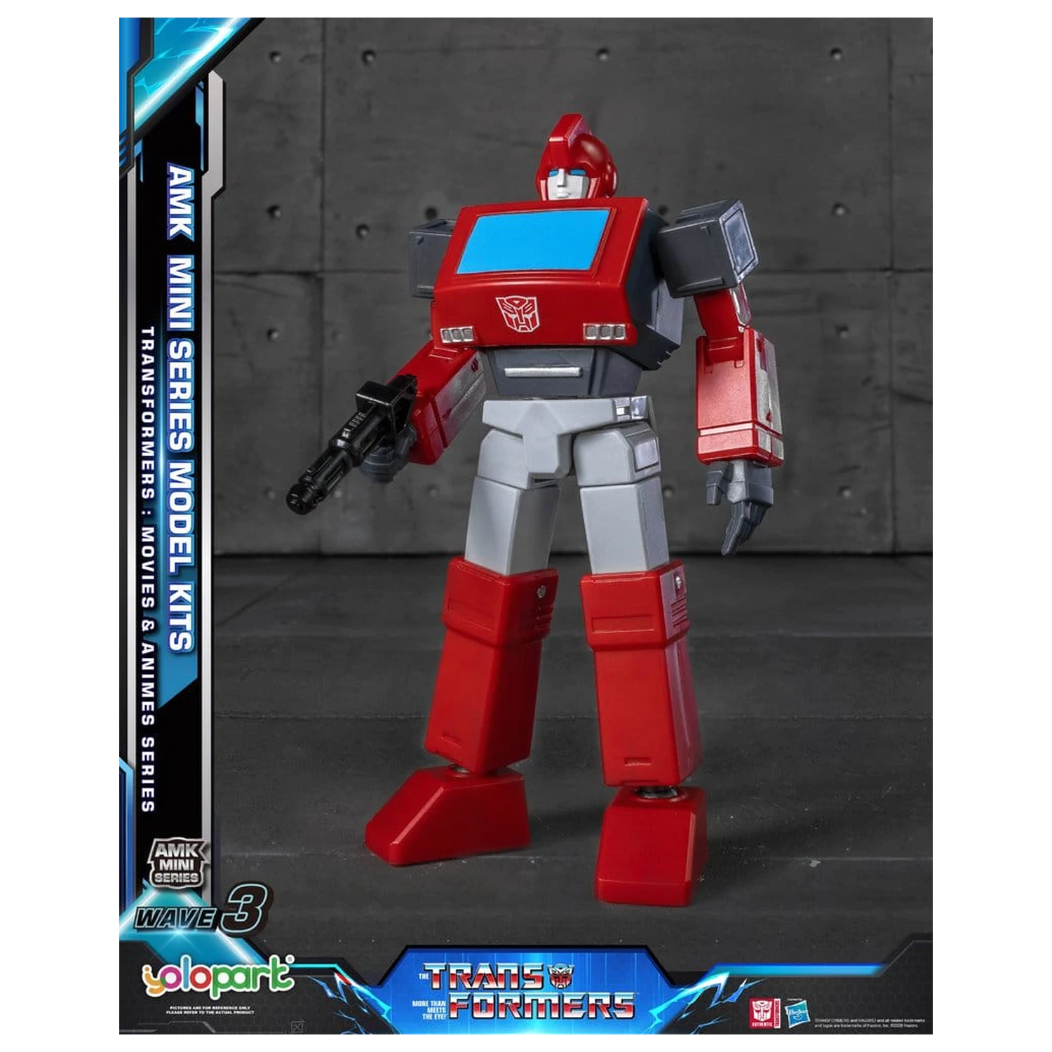 Transformers Generation One AMK Mini Series Plastic Model Kit Wave 3 Ironhide G1 11 cm zdjęcie produktu