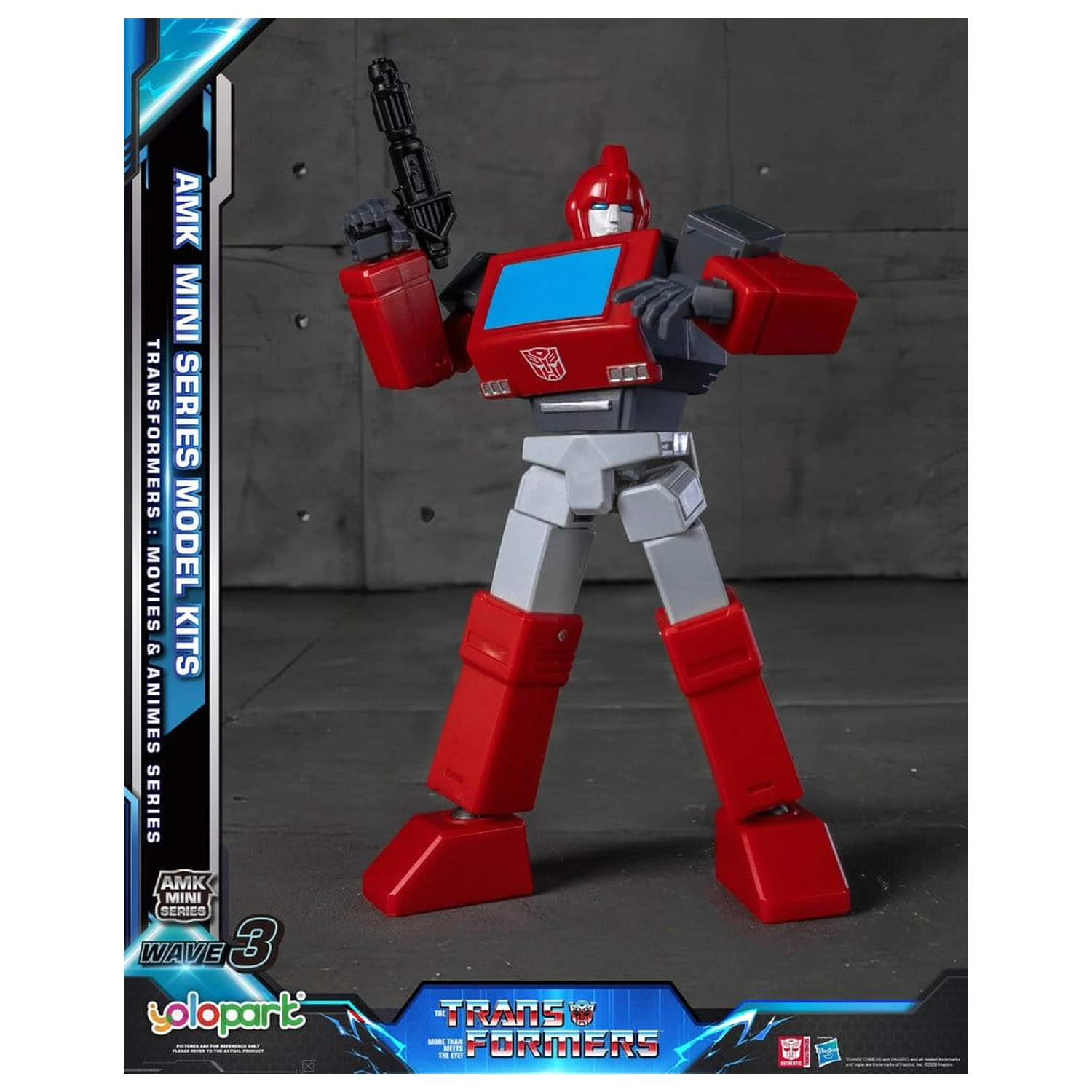 Transformers Generation One AMK Mini Series Plastic Model Kit Wave 3 Ironhide G1 11 cm zdjęcie produktu