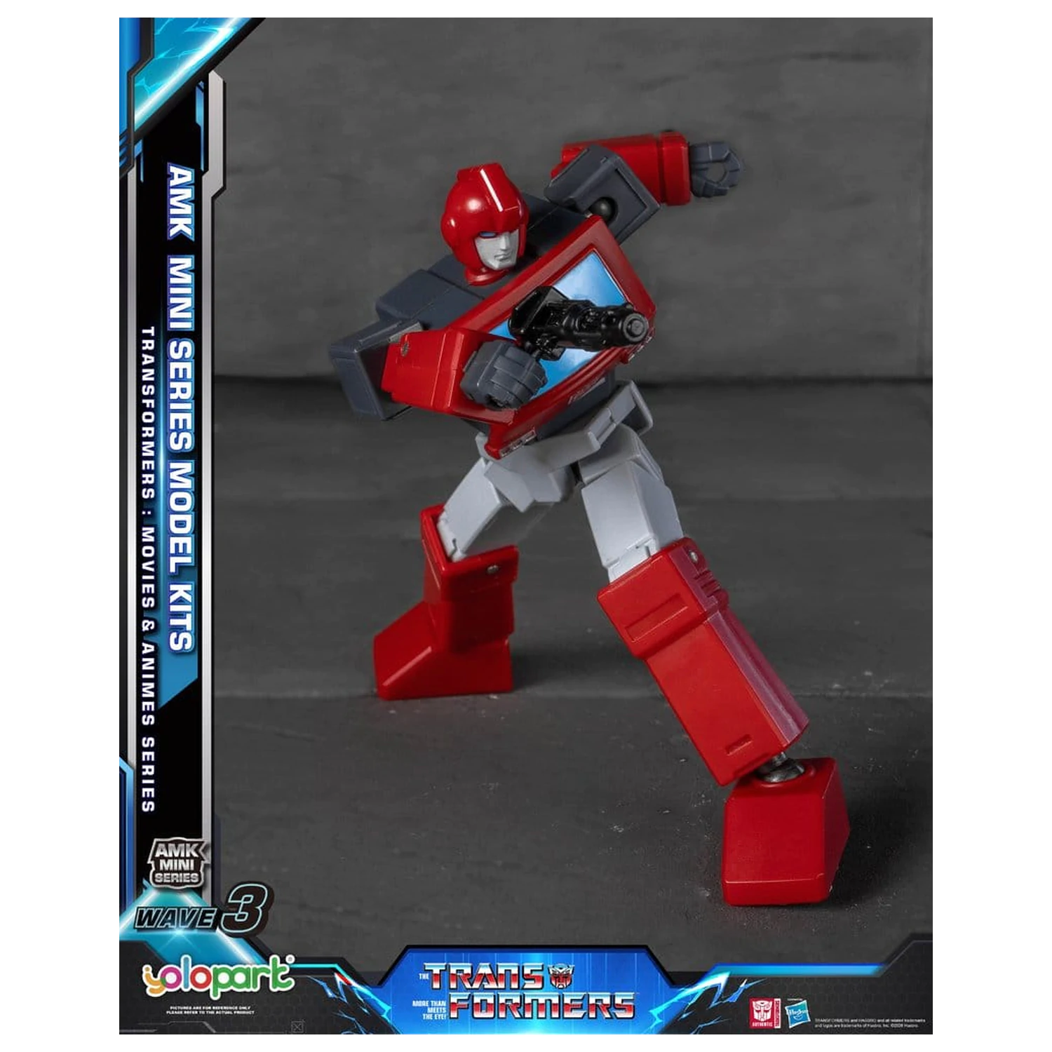 Transformers Generation One AMK Mini Series Plastic Model Kit Wave 3 Ironhide G1 11 cm zdjęcie produktu