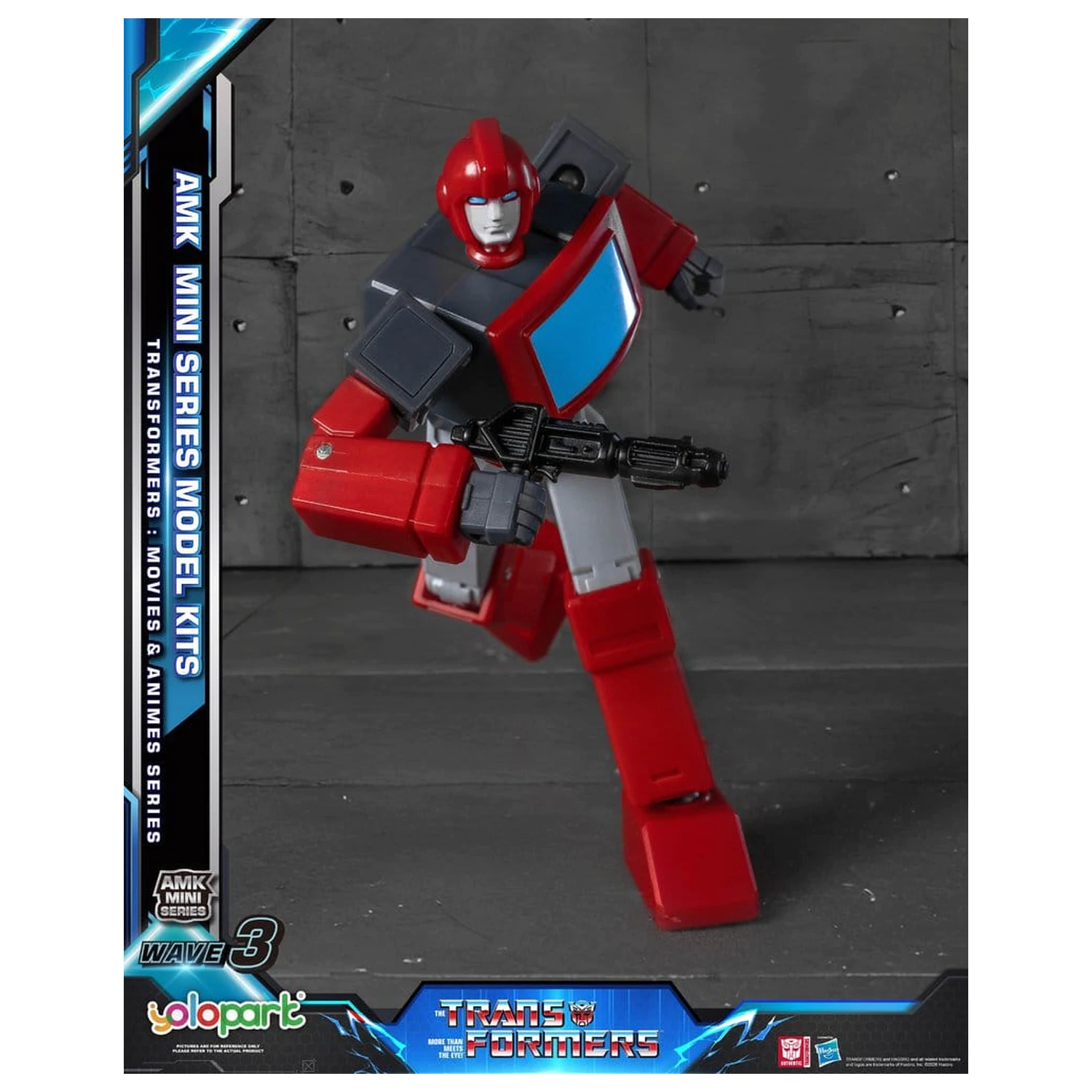 Transformers Generation One AMK Mini Series Plastic Model Kit Wave 3 Ironhide G1 11 cm zdjęcie produktu