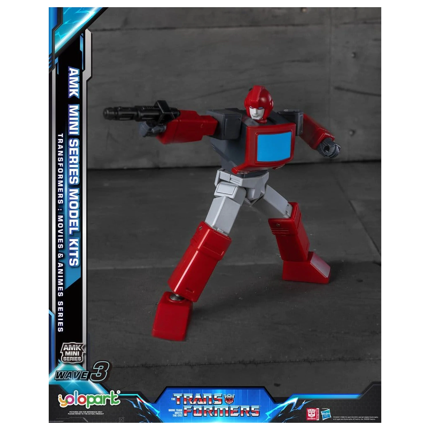 Transformers Generation One AMK Mini Series Plastic Model Kit Wave 3 Ironhide G1 11 cm zdjęcie produktu