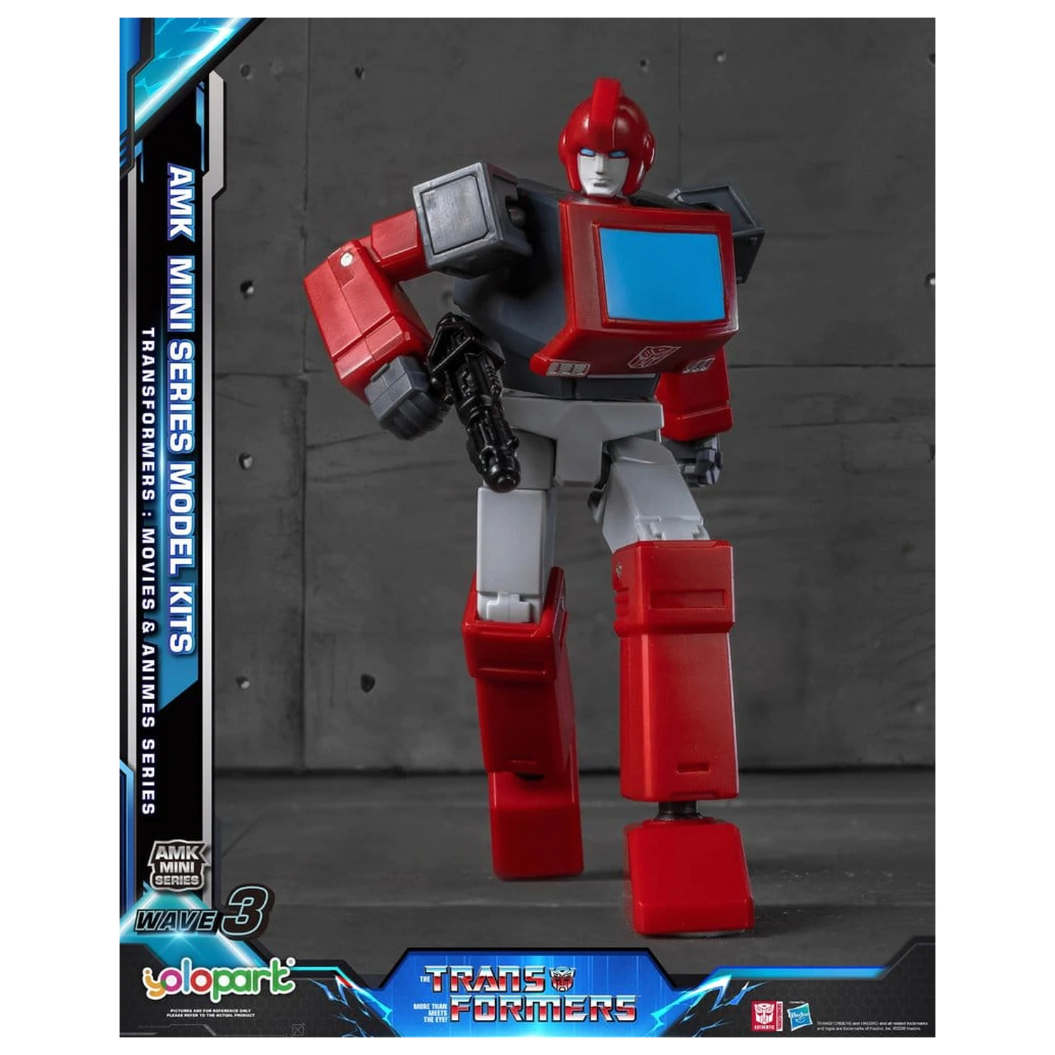 Transformers Generation One AMK Mini Series Plastic Model Kit Wave 3 Ironhide G1 11 cm zdjęcie produktu