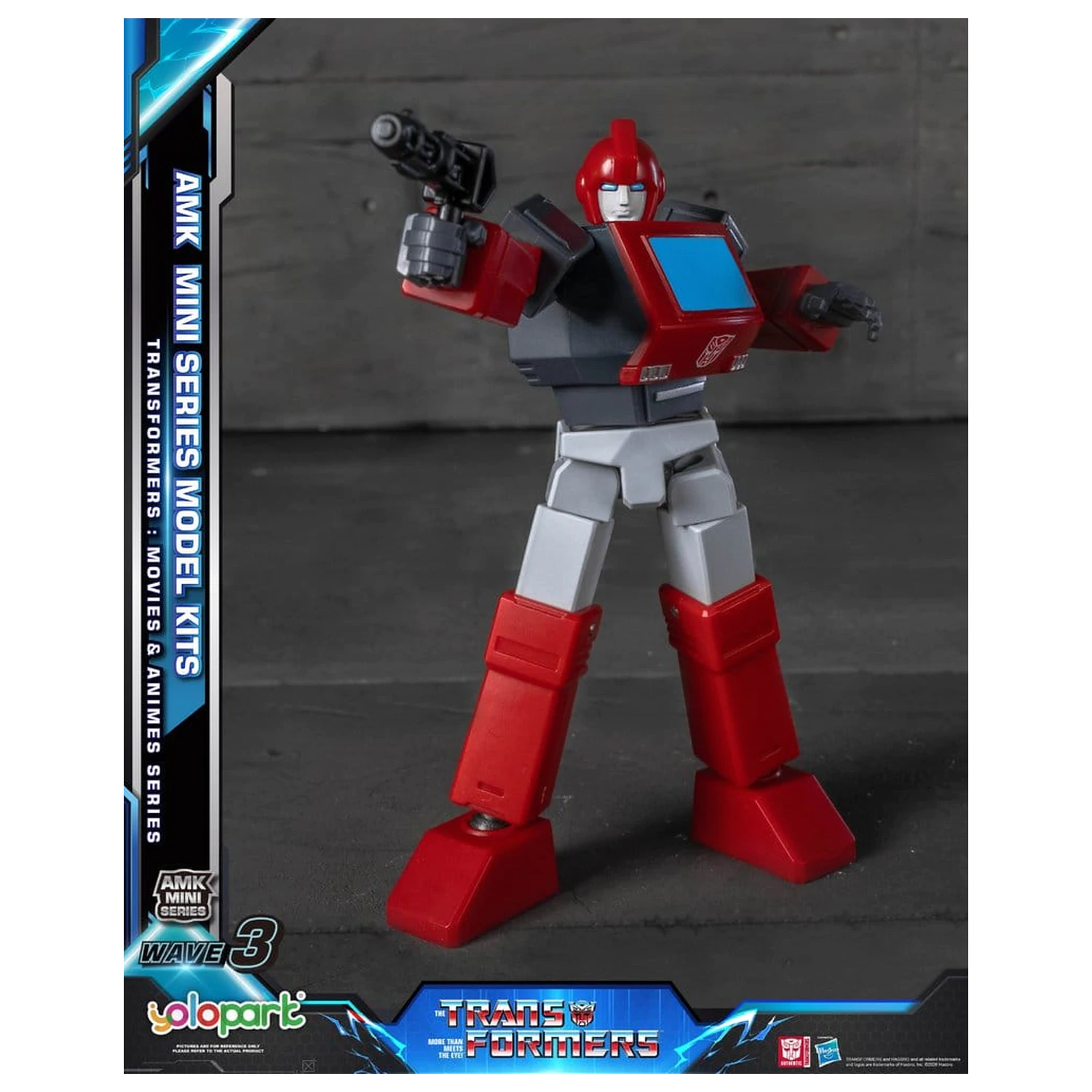 Transformers Generation One AMK Mini Series Plastic Model Kit Wave 3 Ironhide G1 11 cm zdjęcie produktu