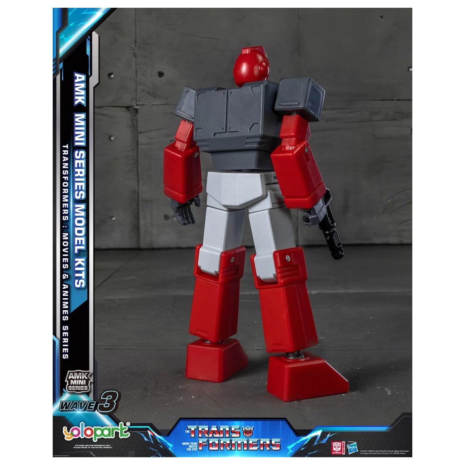 Transformers Generation One AMK Mini Series Plastic Model Kit Wave 3 Ironhide G1 11 cm zdjęcie produktu