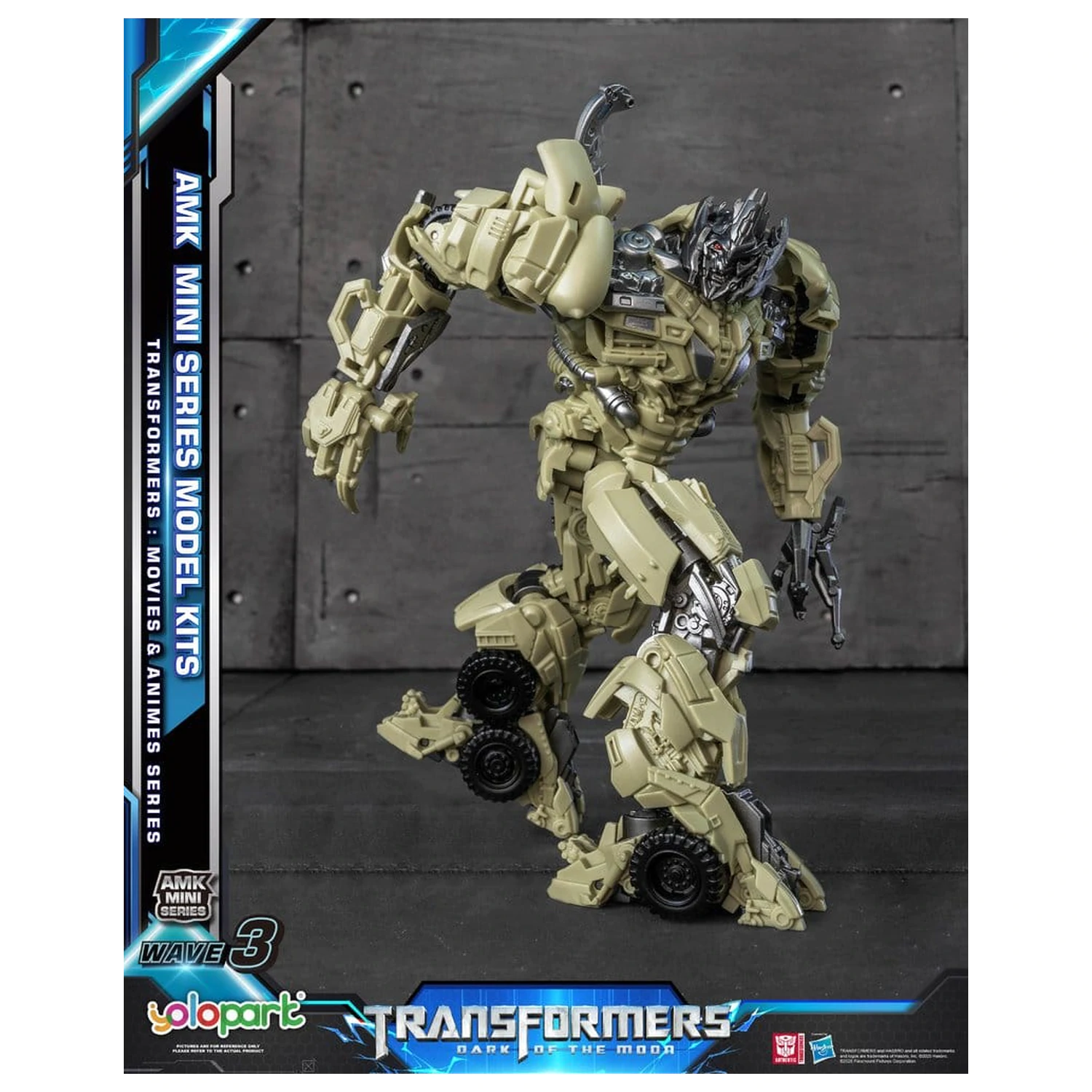 Transformers Generation One AMK Mini Series Plastic Model Kit Wave 3 Megatron TF 3 11 cm zdjęcie produktu