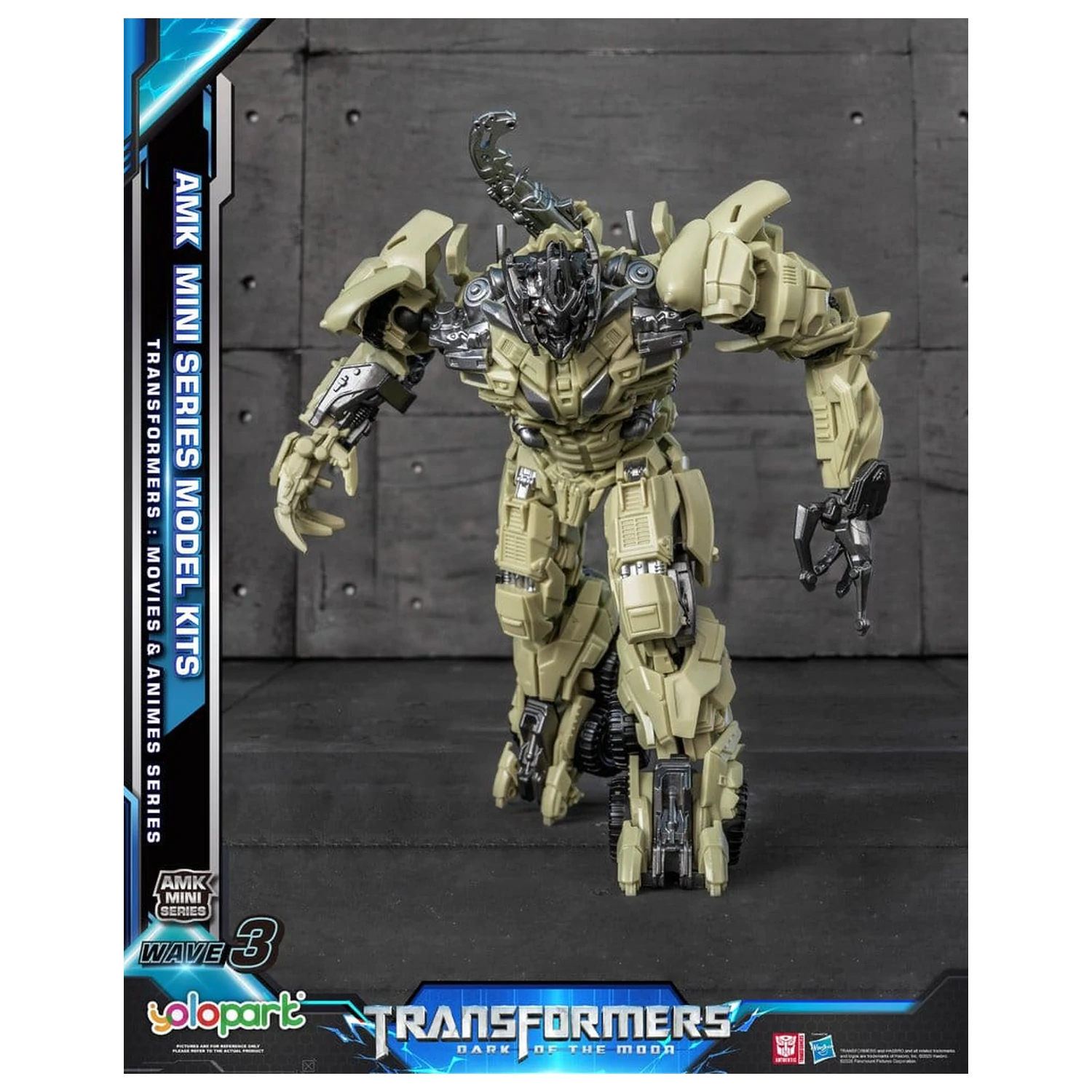 Transformers Generation One AMK Mini Series Plastic Model Kit Wave 3 Megatron TF 3 11 cm zdjęcie produktu
