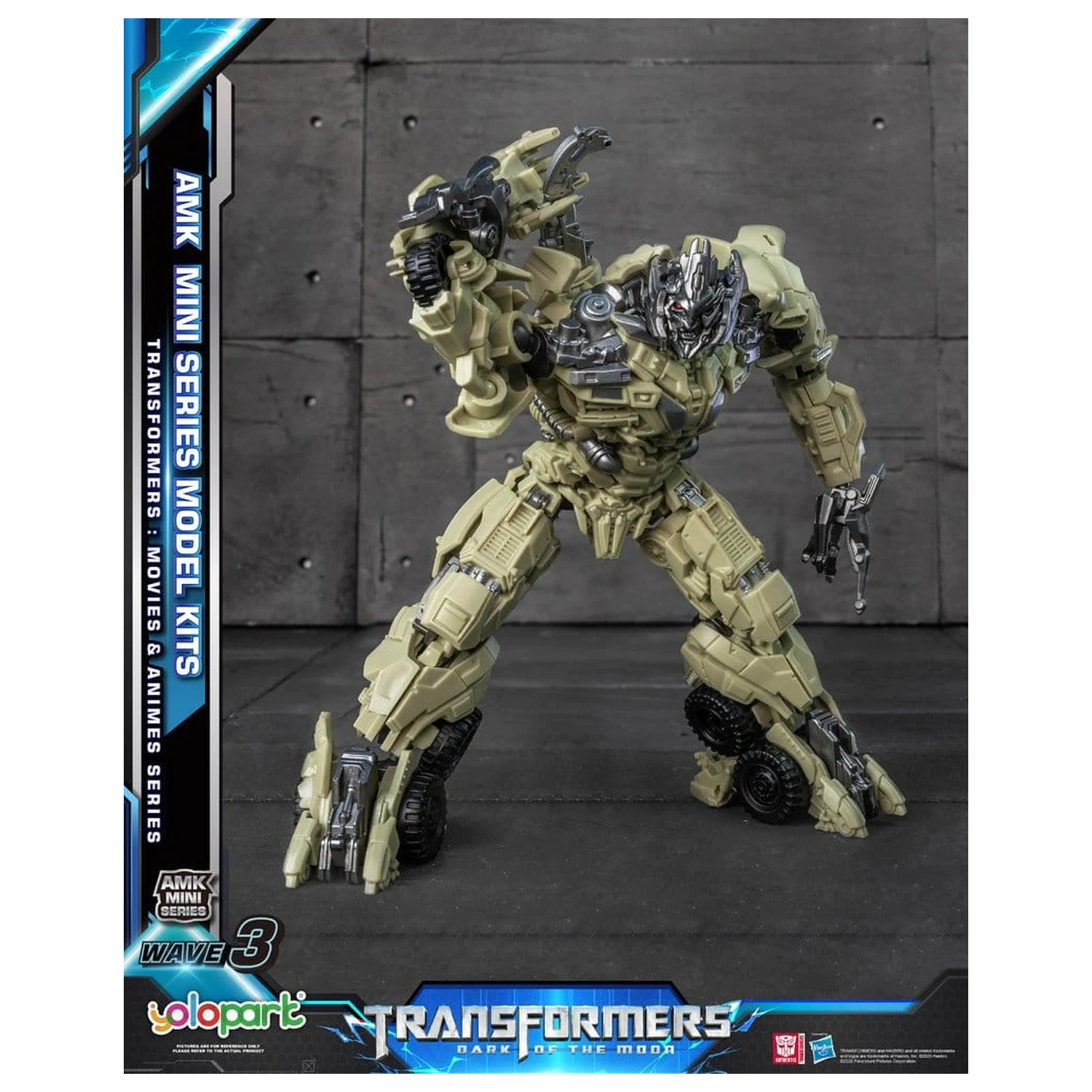 Transformers Generation One AMK Mini Series Plastic Model Kit Wave 3 Megatron TF 3 11 cm zdjęcie produktu