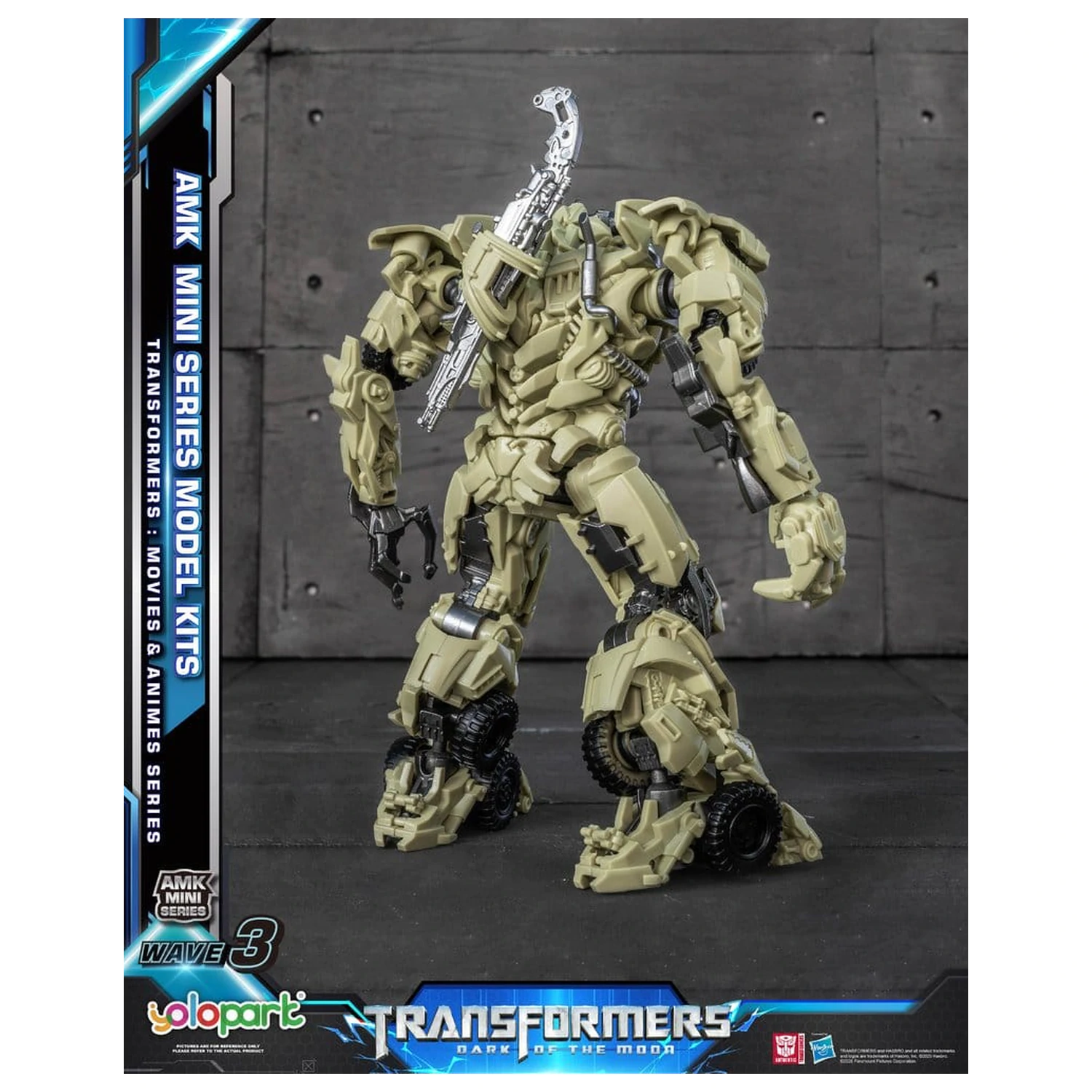 Transformers Generation One AMK Mini Series Plastic Model Kit Wave 3 Megatron TF 3 11 cm zdjęcie produktu