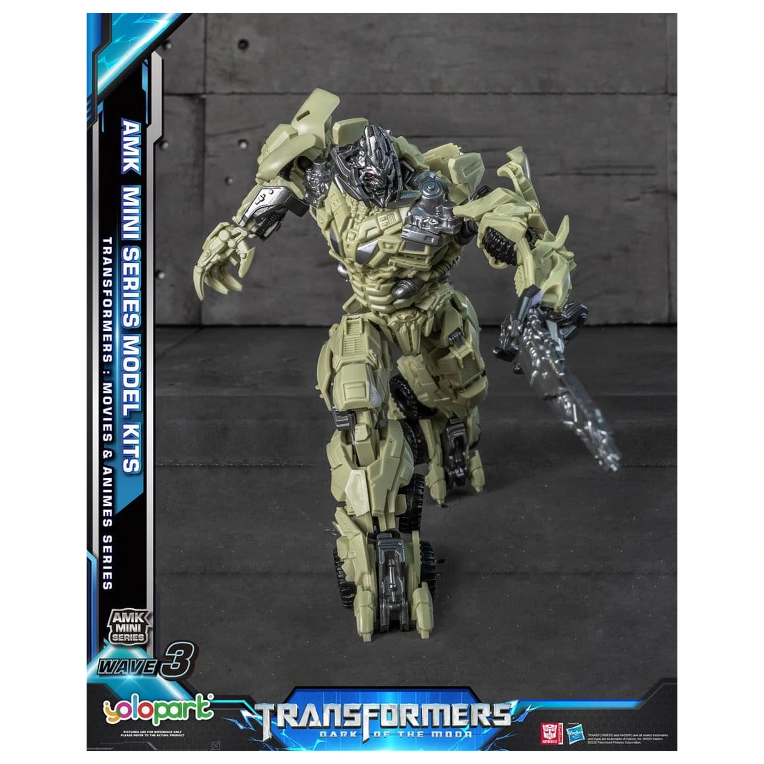 Transformers Generation One AMK Mini Series Plastic Model Kit Wave 3 Megatron TF 3 11 cm zdjęcie produktu