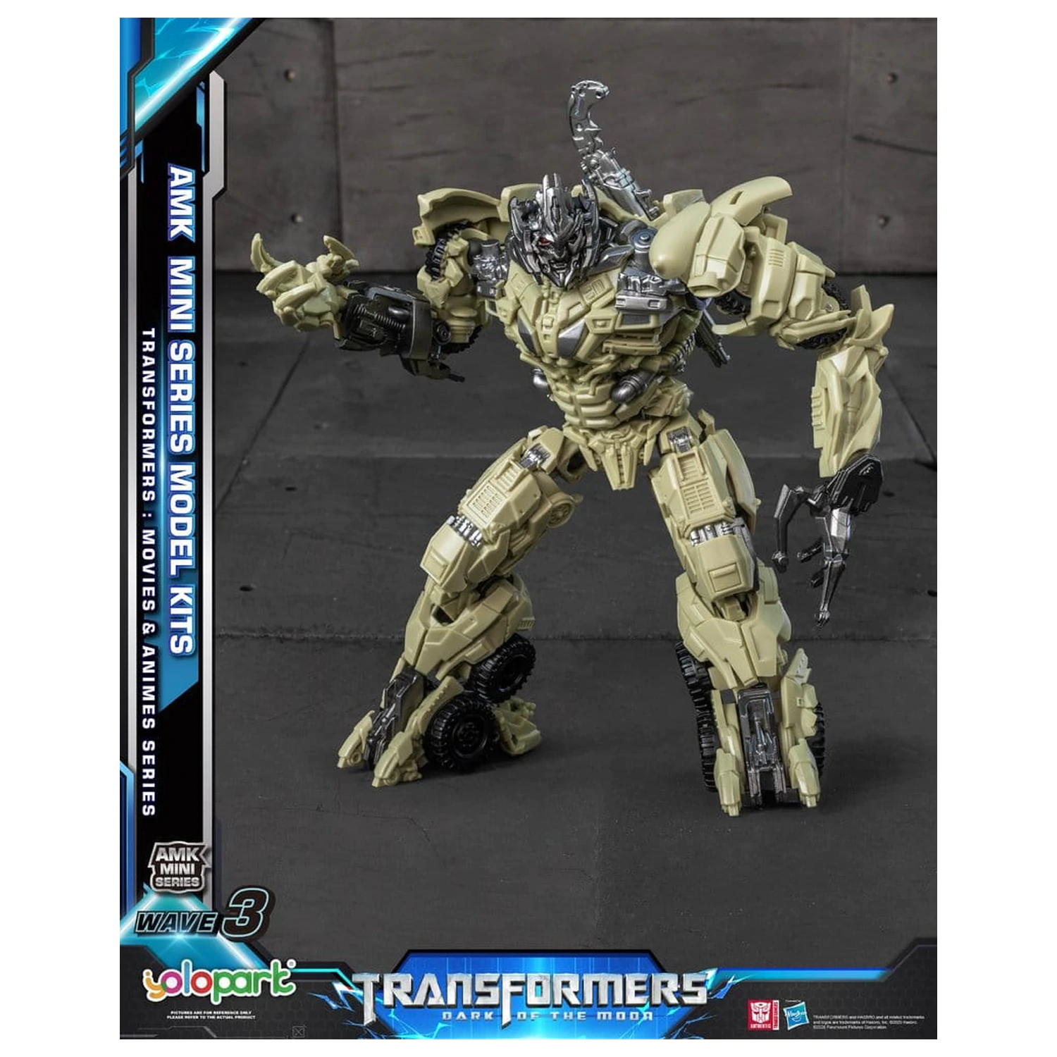 Transformers Generation One AMK Mini Series Plastic Model Kit Wave 3 Megatron TF 3 11 cm zdjęcie produktu