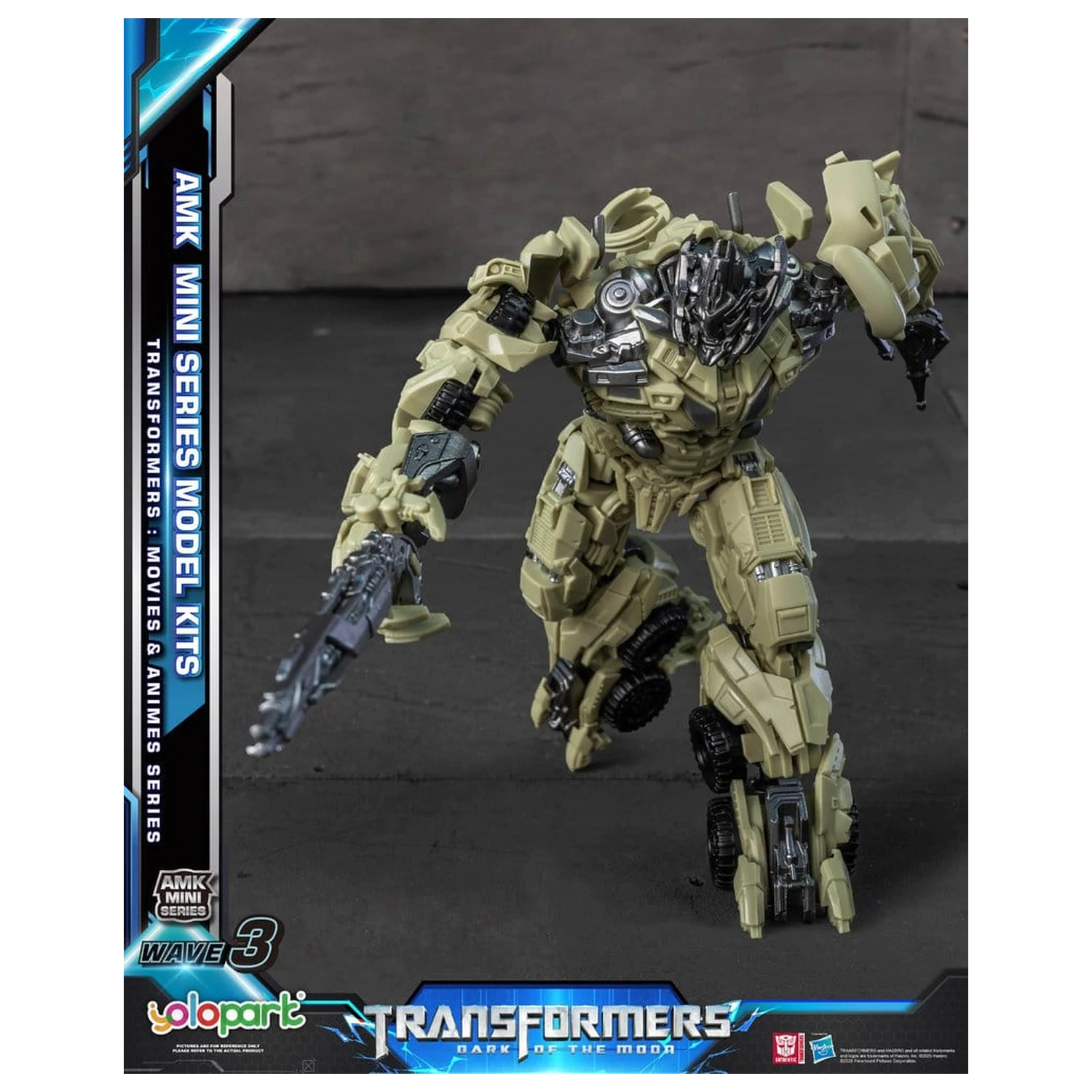 Transformers Generation One AMK Mini Series Plastic Model Kit Wave 3 Megatron TF 3 11 cm zdjęcie produktu