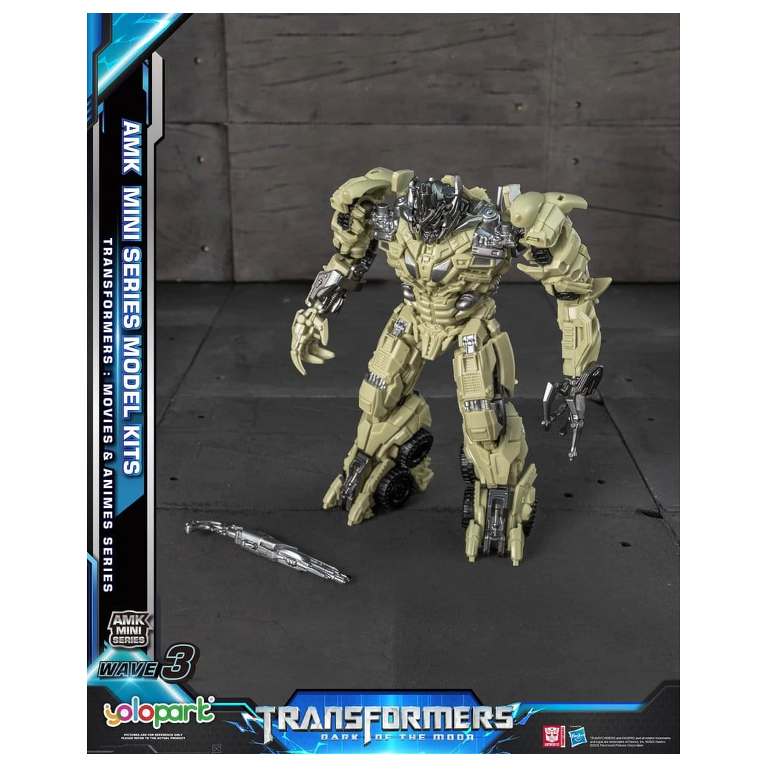 Transformers Generation One AMK Mini Series Plastic Model Kit Wave 3 Megatron TF 3 11 cm zdjęcie produktu