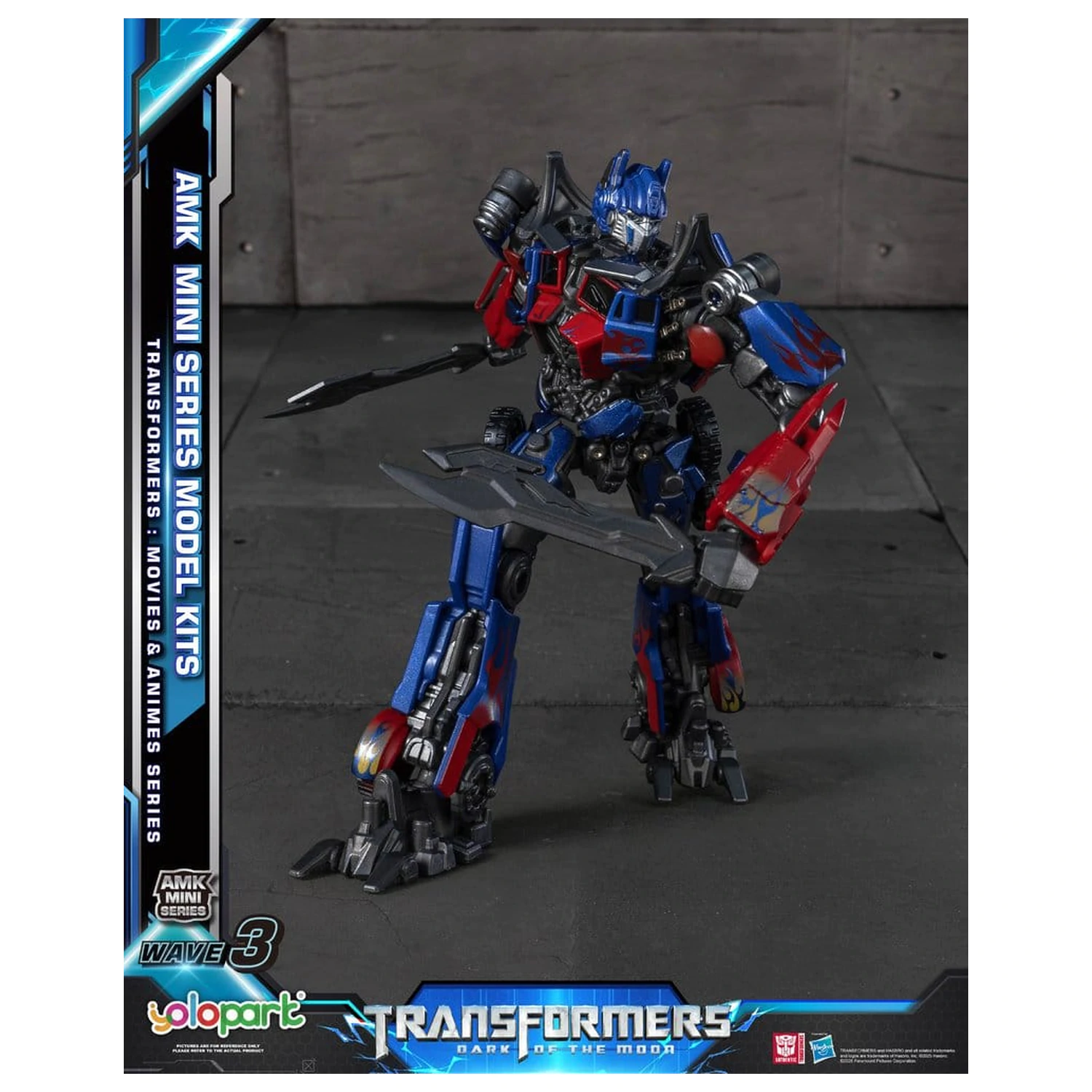 Transformers Generation One AMK Mini Series Plastic Model Kit Wave 3 Optimus Prime TF 3 11 cm zdjęcie produktu