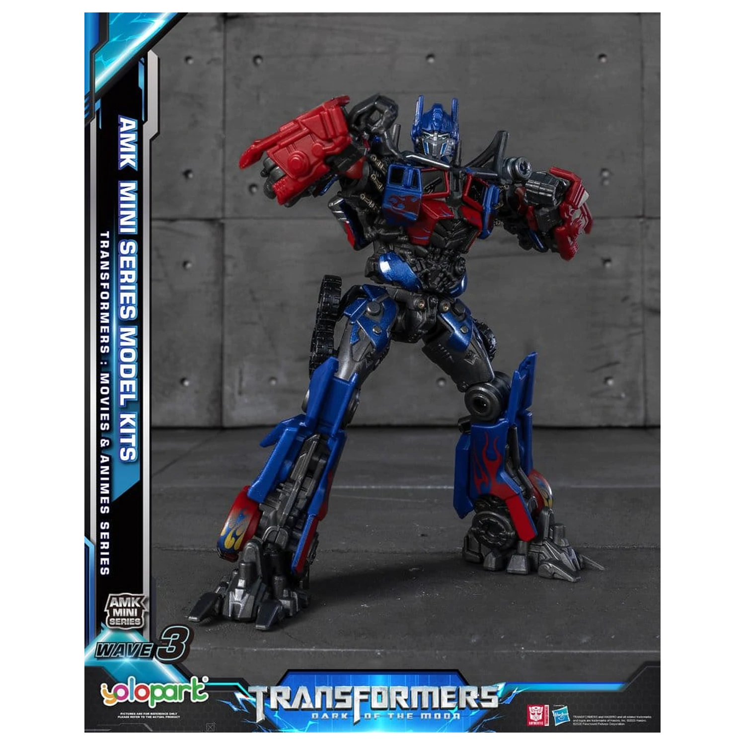 Transformers Generation One AMK Mini Series Plastic Model Kit Wave 3 Optimus Prime TF 3 11 cm zdjęcie produktu