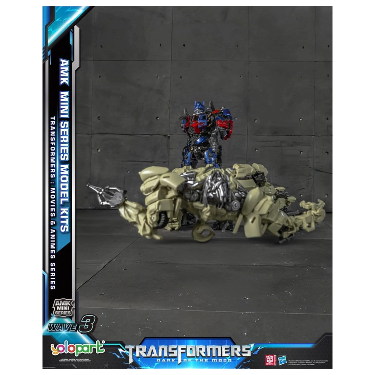 Transformers Generation One AMK Mini Series Plastic Model Kit Wave 3 Optimus Prime TF 3 11 cm zdjęcie produktu