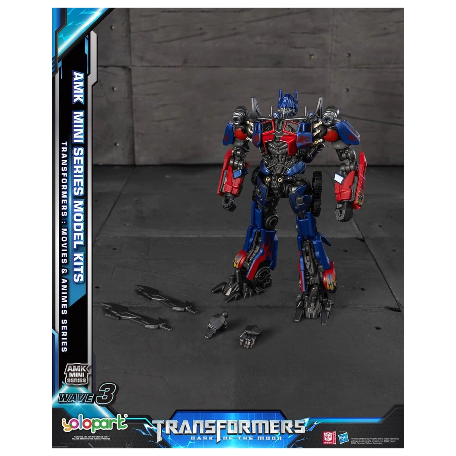 Transformers Generation One AMK Mini Series Plastic Model Kit Wave 3 Optimus Prime TF 3 11 cm zdjęcie produktu