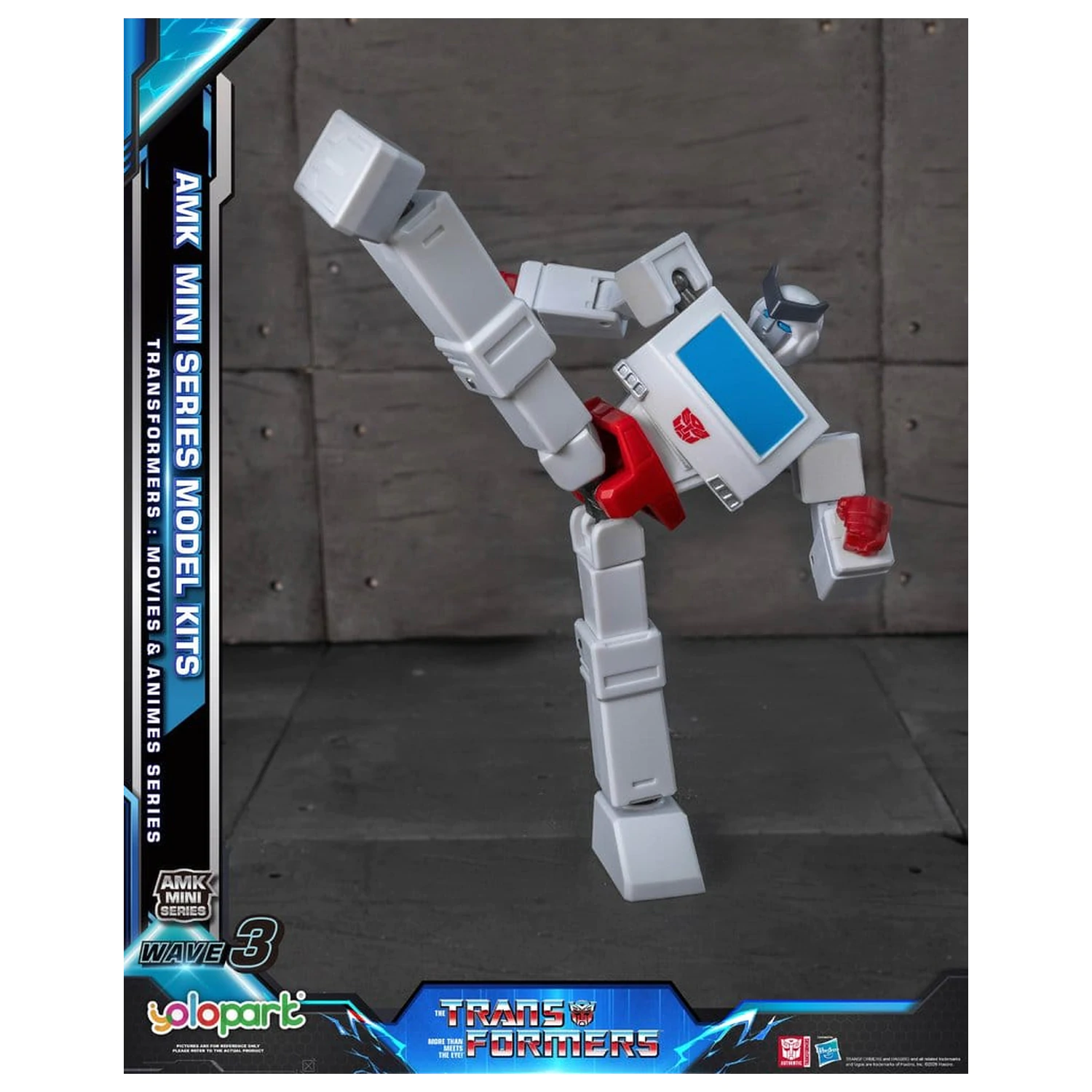 Transformers Generation One AMK Mini Series Plastic Model Kit Wave 3 Ratchet G1 11 cm zdjęcie produktu