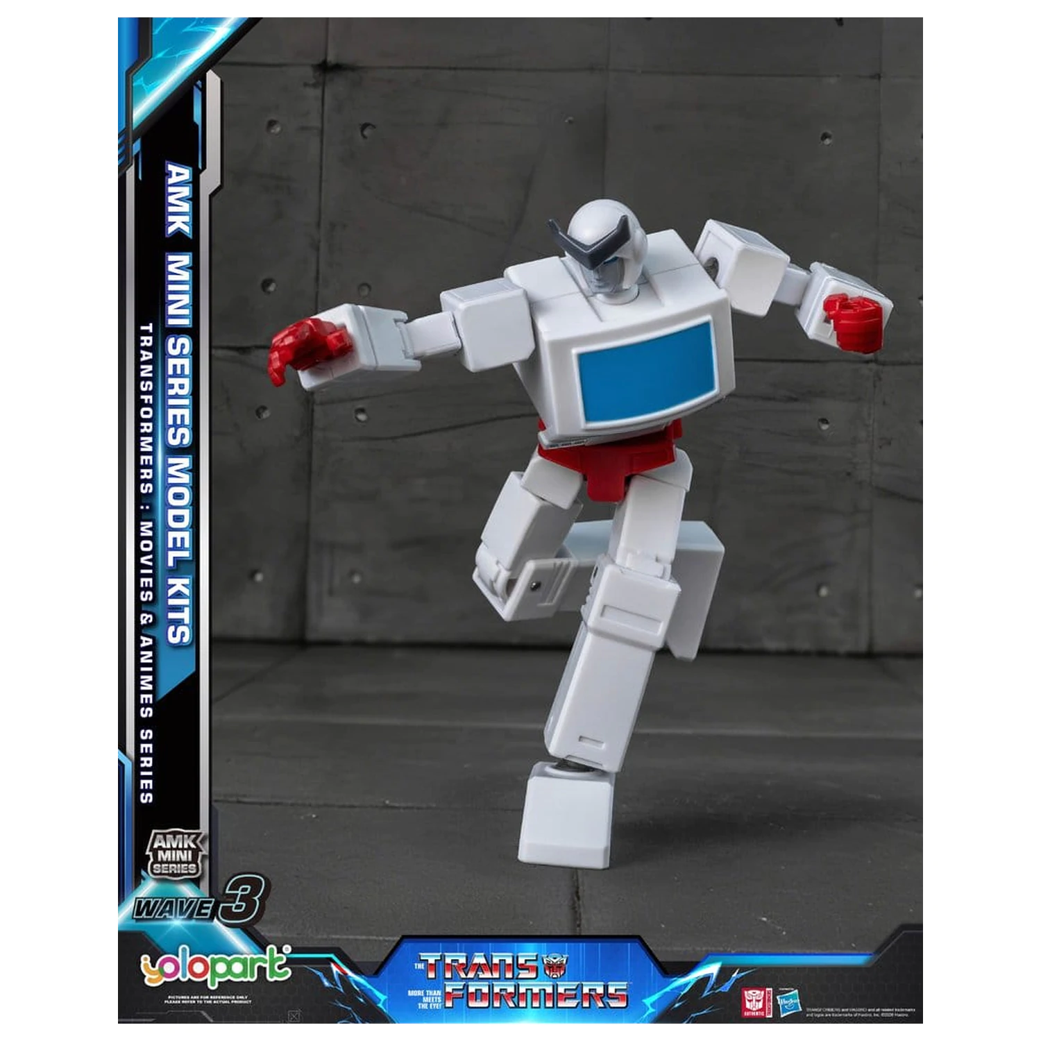 Transformers Generation One AMK Mini Series Plastic Model Kit Wave 3 Ratchet G1 11 cm zdjęcie produktu
