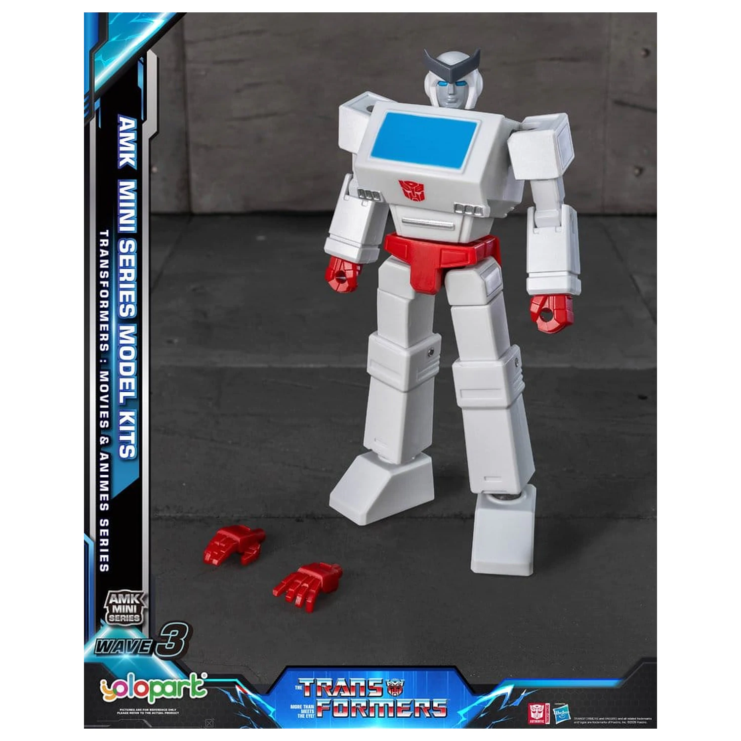 Transformers Generation One AMK Mini Series Plastic Model Kit Wave 3 Ratchet G1 11 cm zdjęcie produktu