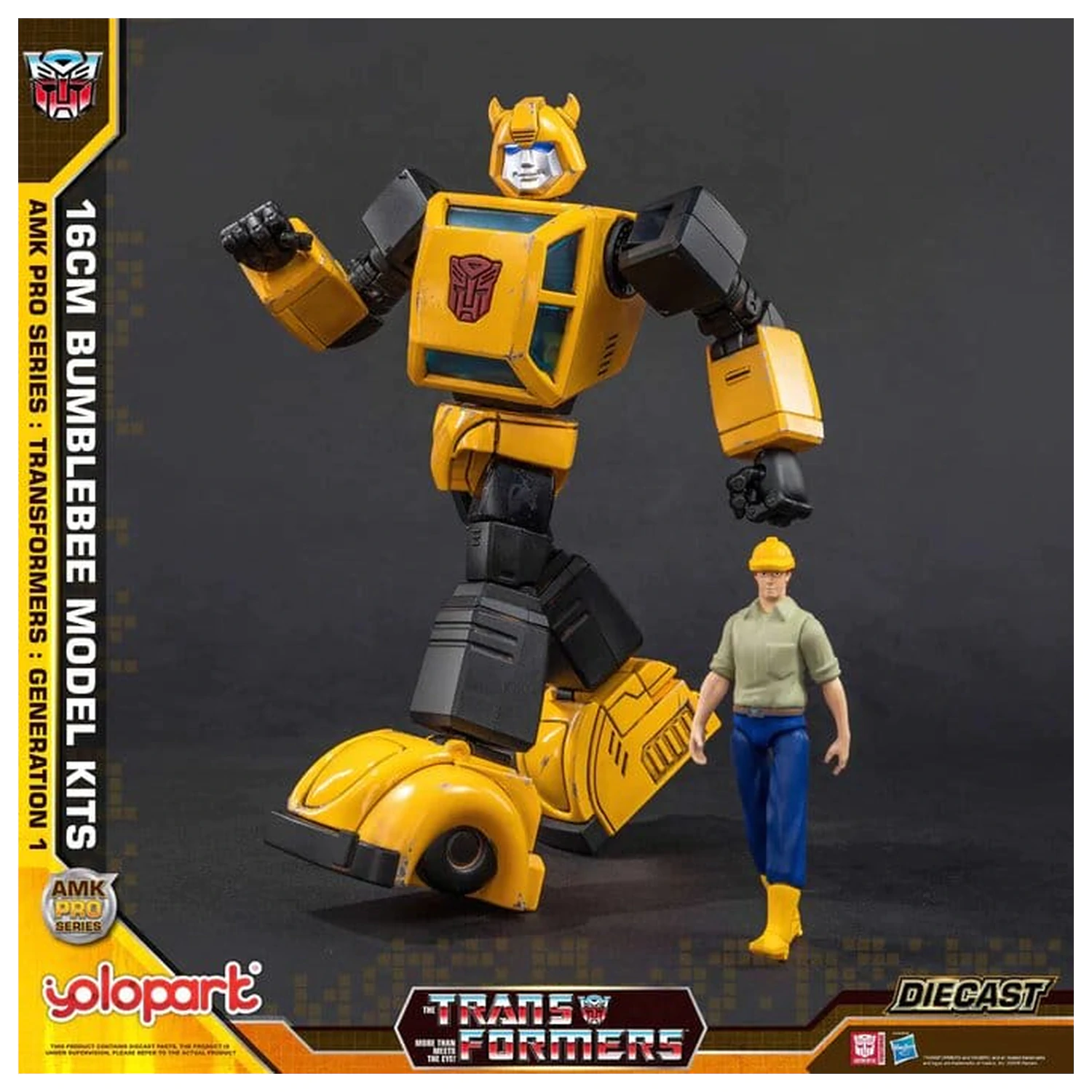 Transformers: Generation One AMK PRO Series plastikowy model do złożenia Bumblebee 16 cm zdjęcie produktu