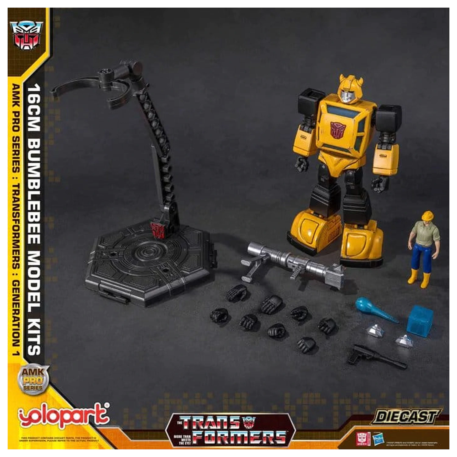 Transformers: Generation One AMK PRO Series plastikowy model do złożenia Bumblebee 16 cm zdjęcie produktu