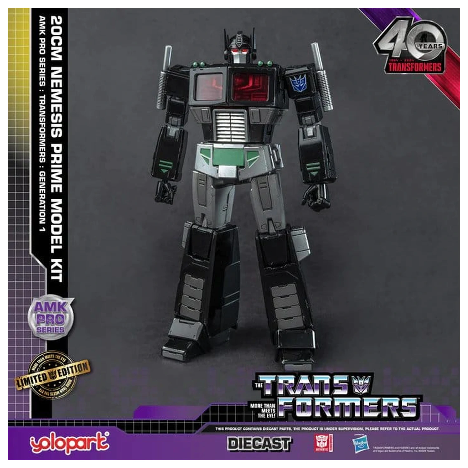 Transformers: Generation One AMK Pro Series Zestaw Modelowy Nemesis Prime 20 cm zdjęcie produktu