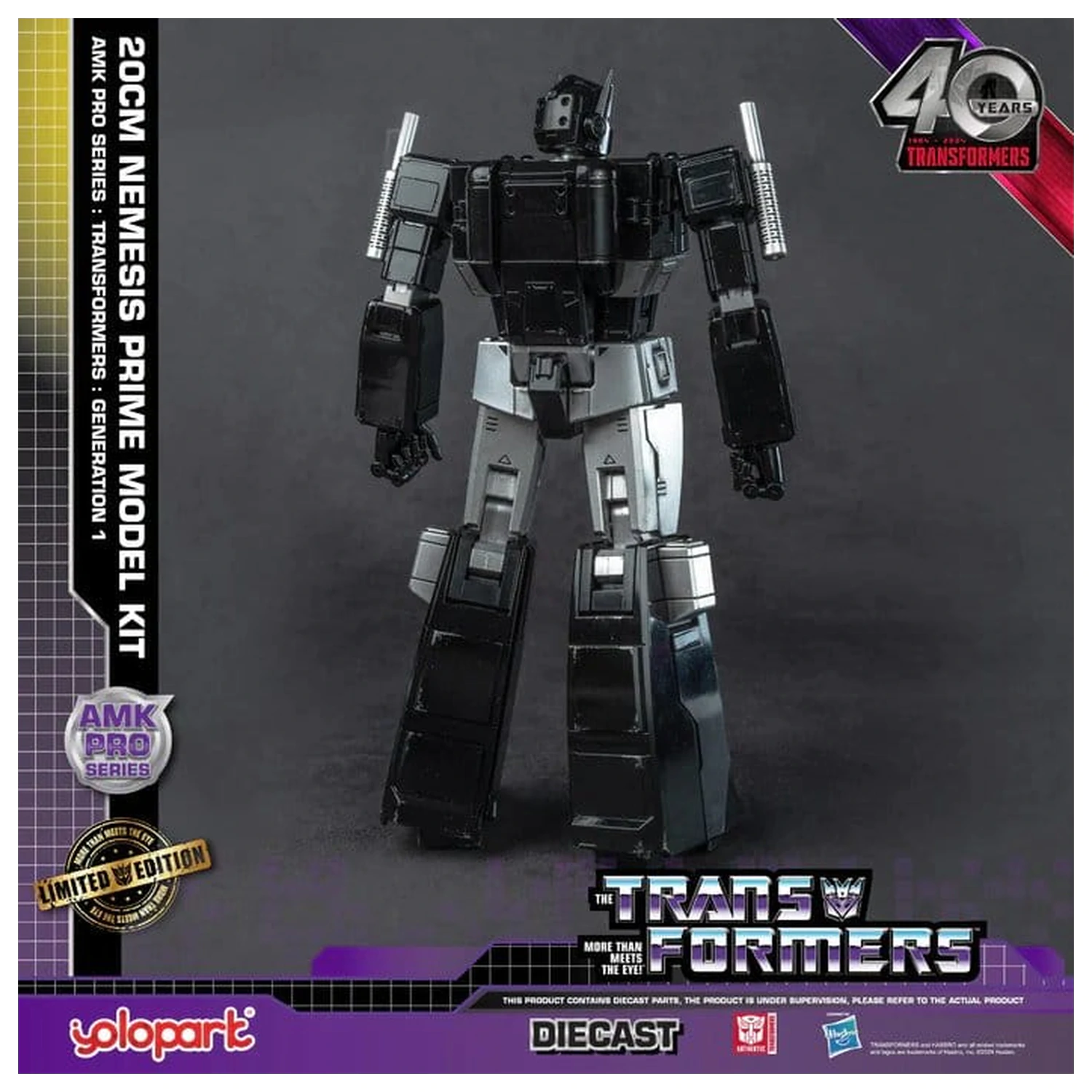 Transformers: Generation One AMK Pro Series Zestaw Modelowy Nemesis Prime 20 cm zdjęcie produktu