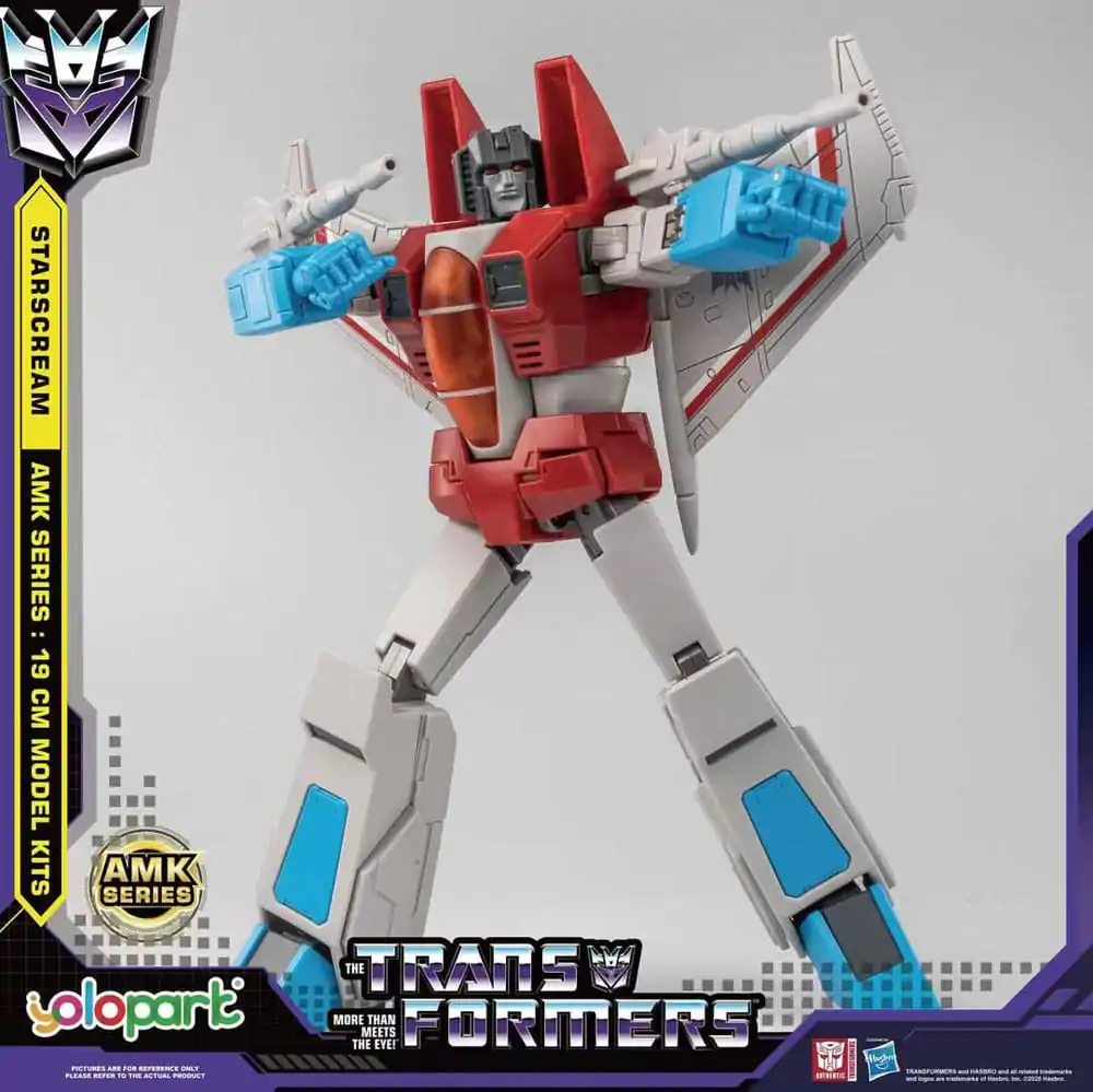 Transformers Generation One AMK Series Plastikowy Model do Składania Starscream 19 cm zdjęcie produktu