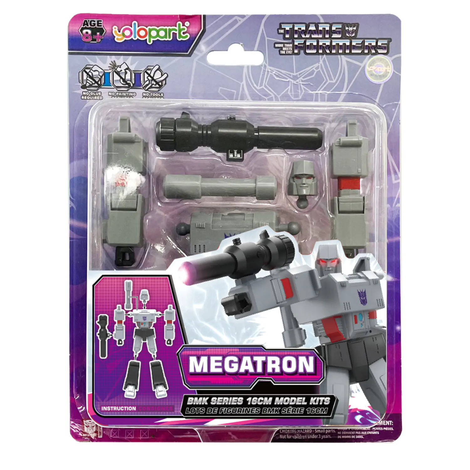 Transformers Generation One BMK Series Zestaw modelarski Megatron 16 cm zdjęcie produktu