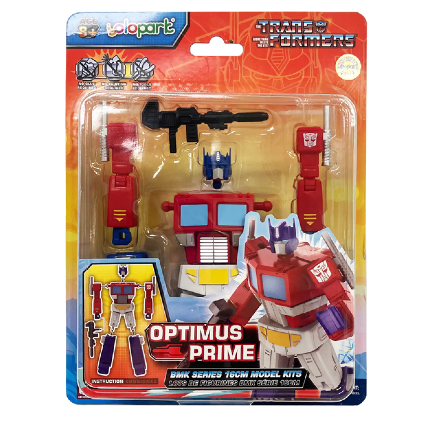 Transformers Generation One BMK Series Zestaw Modelarski Optimus Prime 16 cm zdjęcie produktu