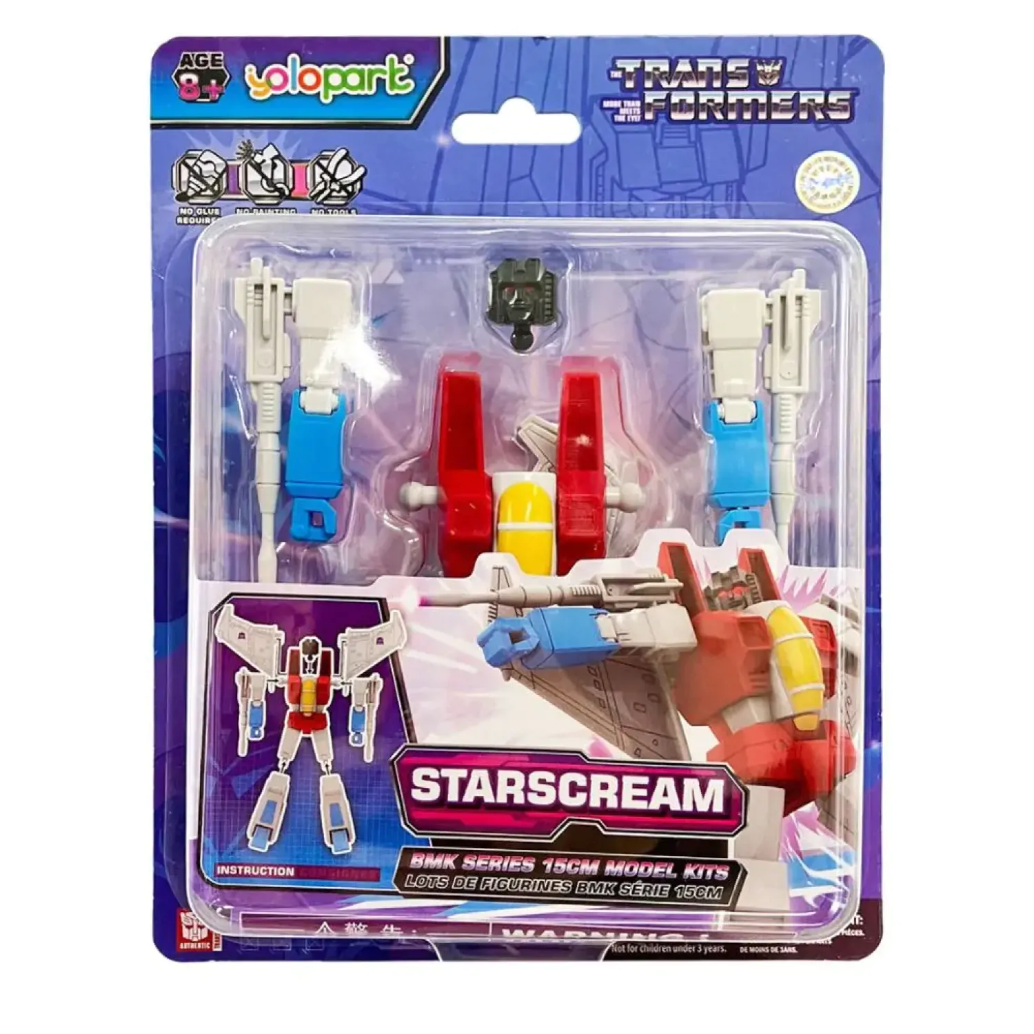 Transformers Generation One BMK Series Zestaw Modelarski Starscream 16 cm zdjęcie produktu