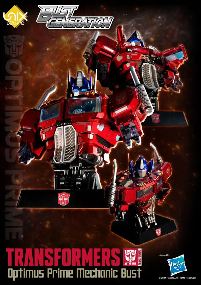 Transformers Bust Generation Action Figure Optimus Prime Mechanic Popiersie 16 cm zdjęcie produktu