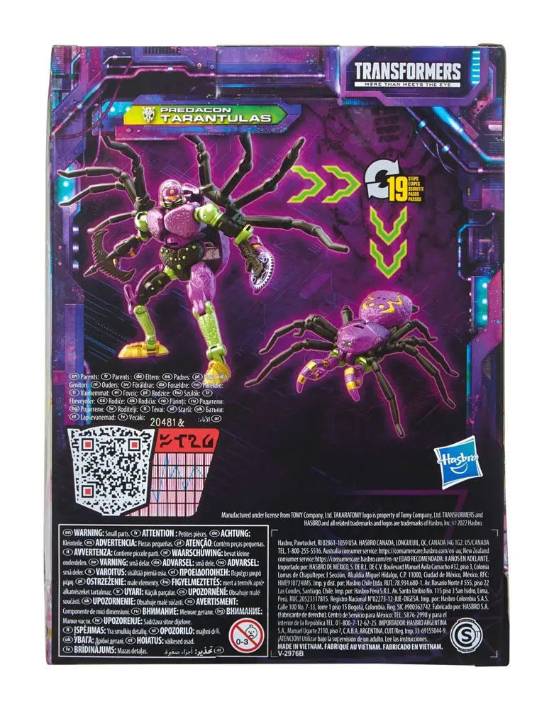 Transformers Generations Legacy Deluxe Class Figurka akcji 2022 Predacon Tarantulas 14 cm zdjęcie produktu