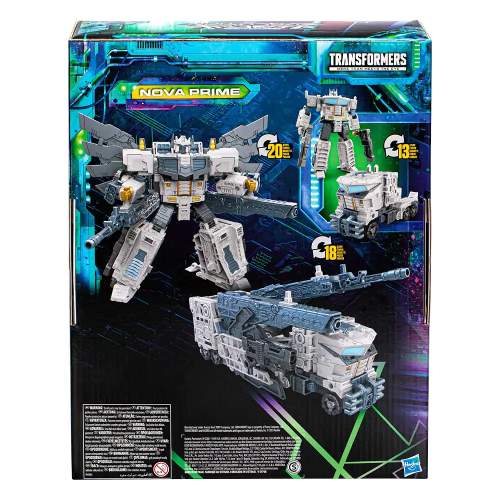 Transformers Generations Legacy Evolution Leader Class Figurka akcji Nova Prime 18 cm zdjęcie produktu