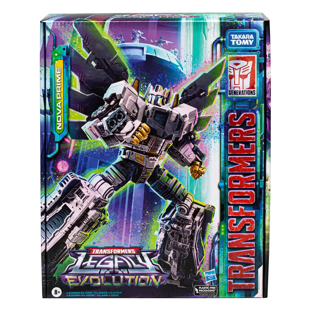 Transformers Generations Legacy Evolution Leader Class Figurka akcji Nova Prime 18 cm zdjęcie produktu
