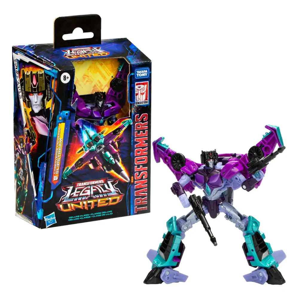 Transformers Generations Legacy United Deluxe Class Figurka Akcji Cyberverse Universe Slipstream 14 cm zdjęcie produktu