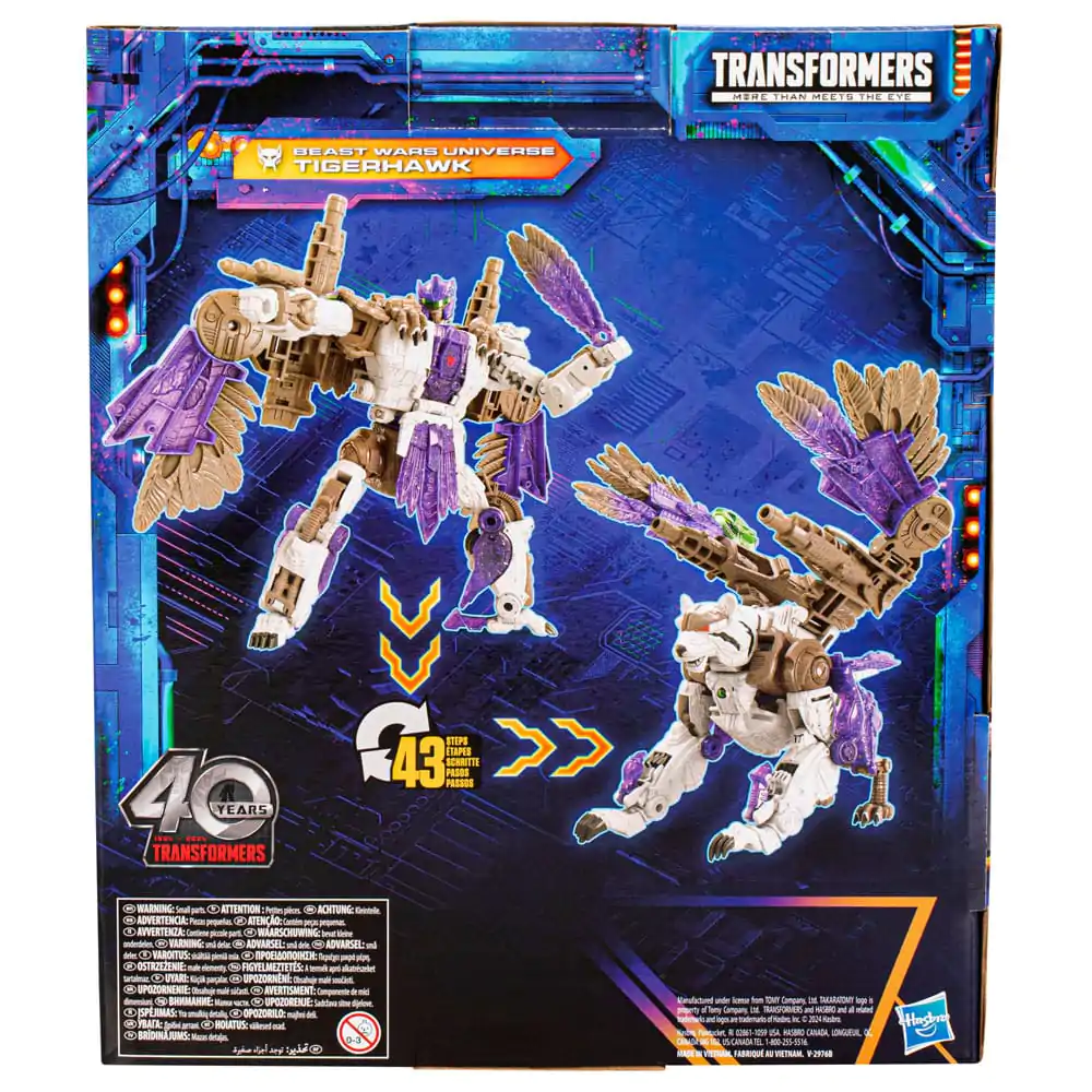 Transformers Generations Legacy United Leader Class Figurka Akcji Beast Wars Universe Tigerhawk 19 cm zdjęcie produktu