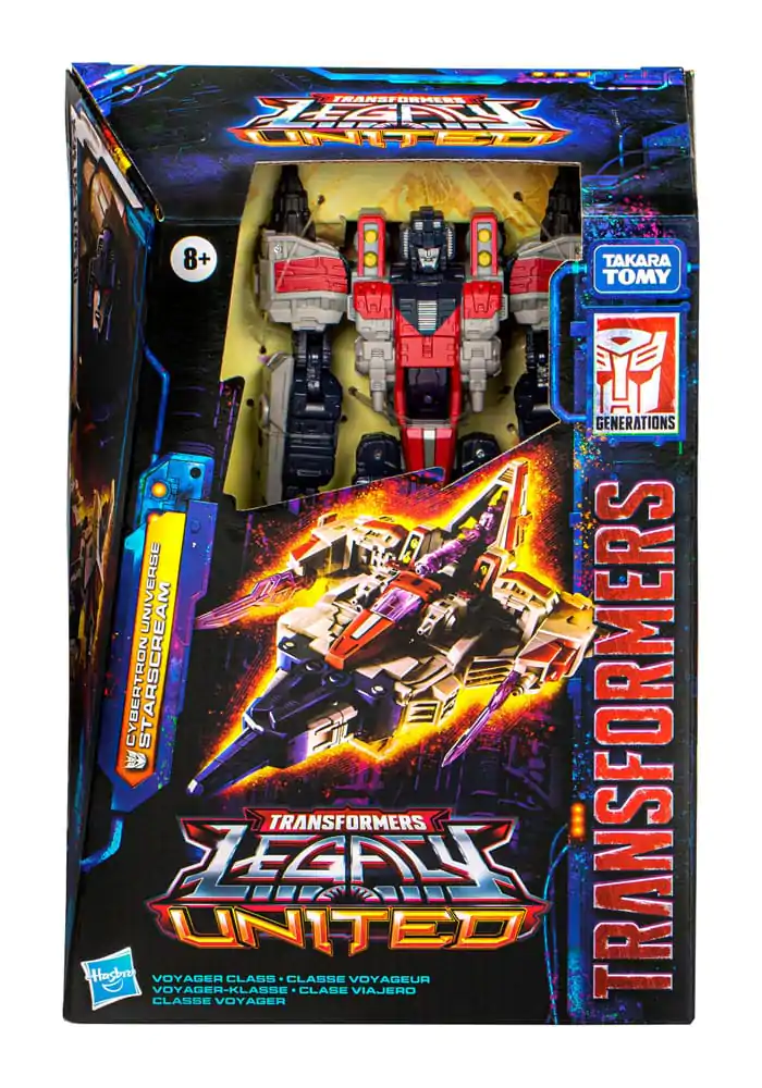 Transformers Generations Legacy United Voyager Class Figurka Akcji Cybertron Universe Starscream 18 cm zdjęcie produktu